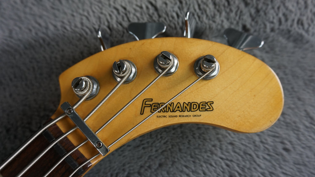 Fernandes Pie-ZO Bass - Sunburst w/ Built-in Speaker