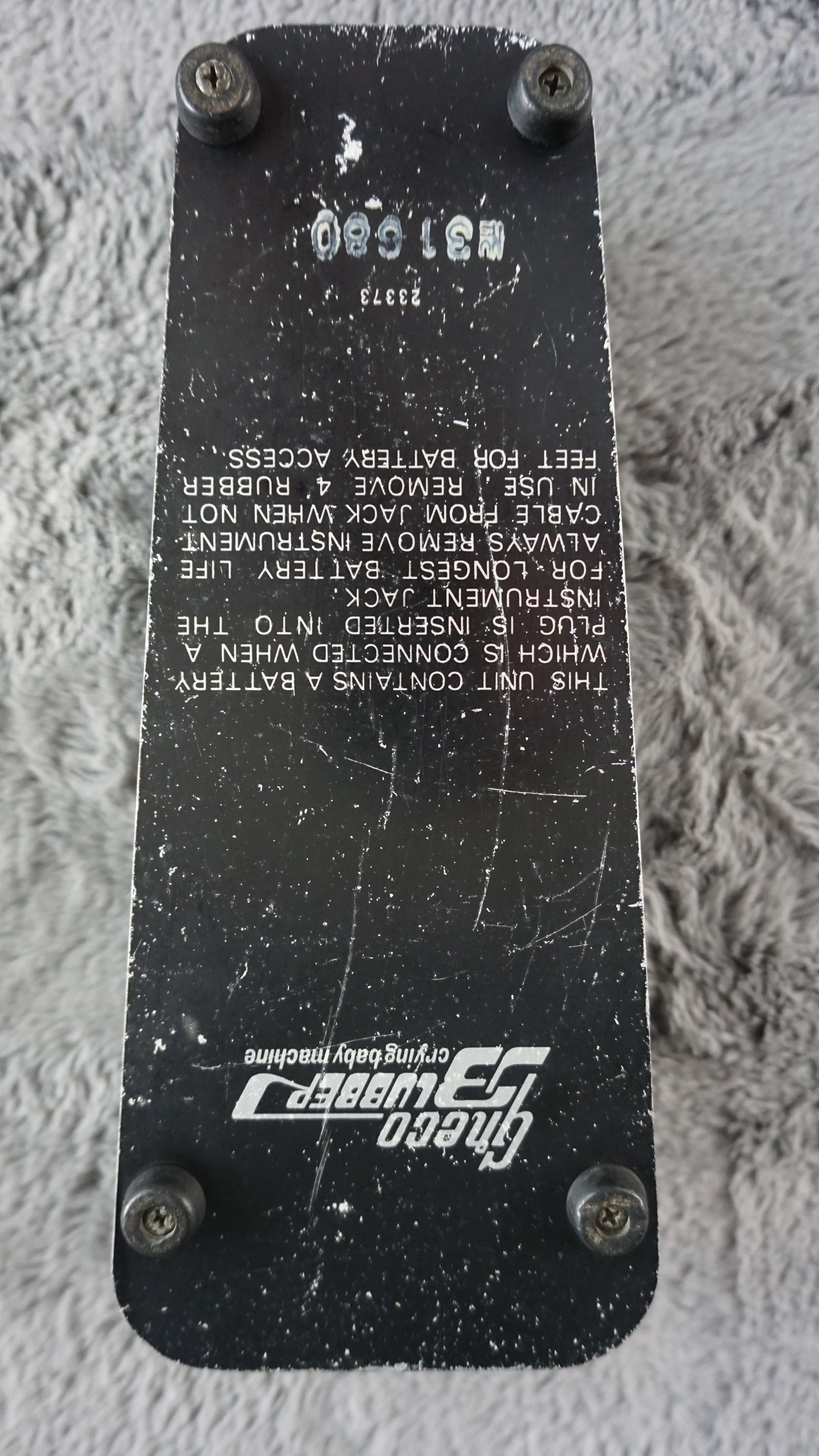 Greco Blubber Wah Pedal Early Model