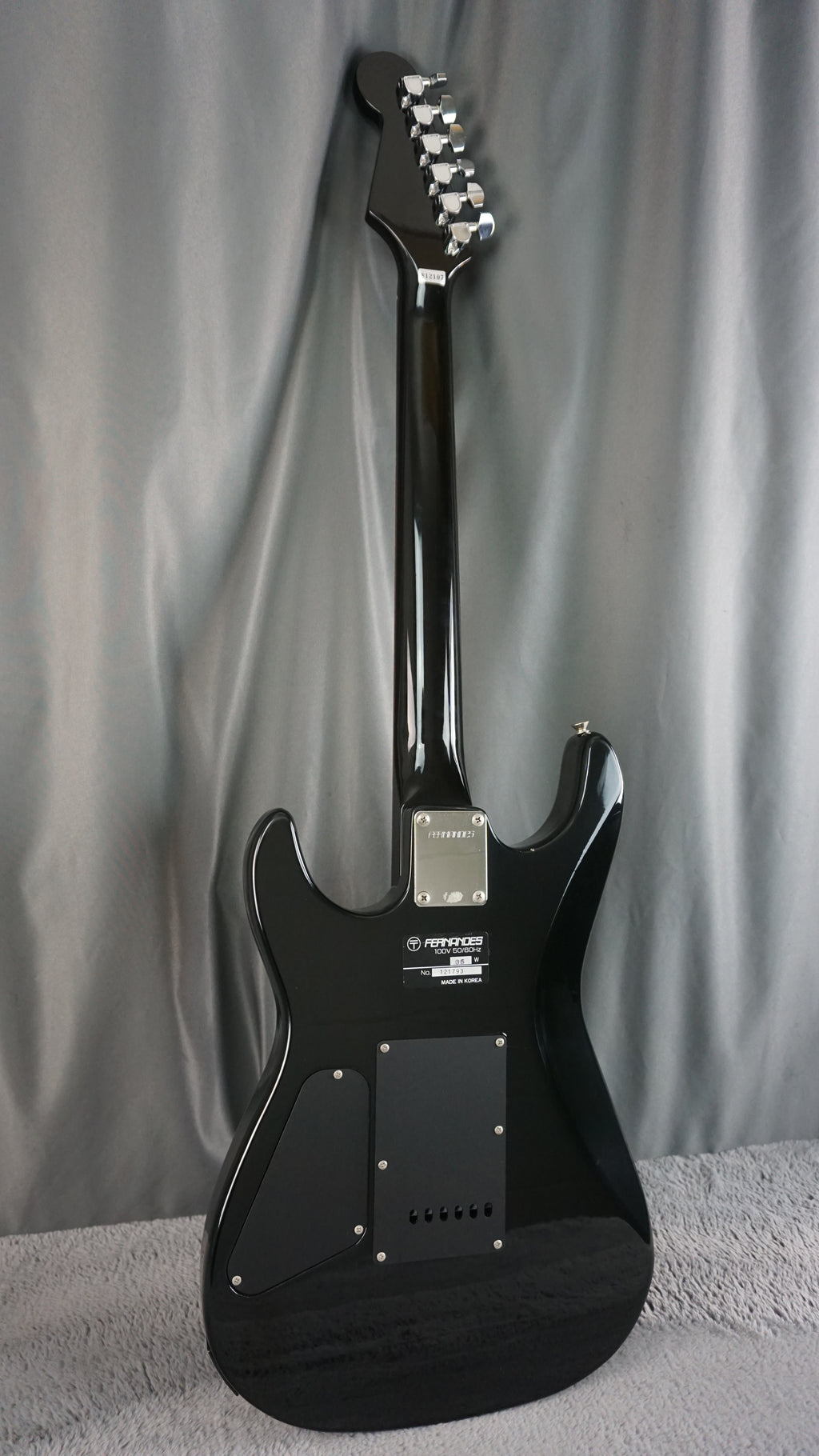 Fernandes The Function - Black HSS Electric Guitar