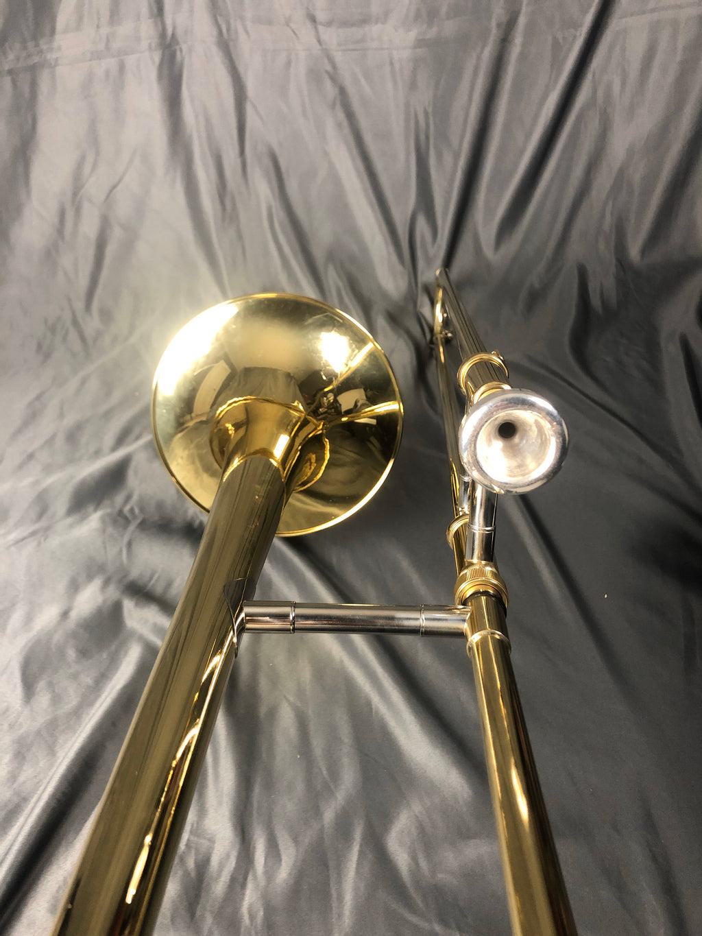 Allora Student Trombone  Brass / Chrome