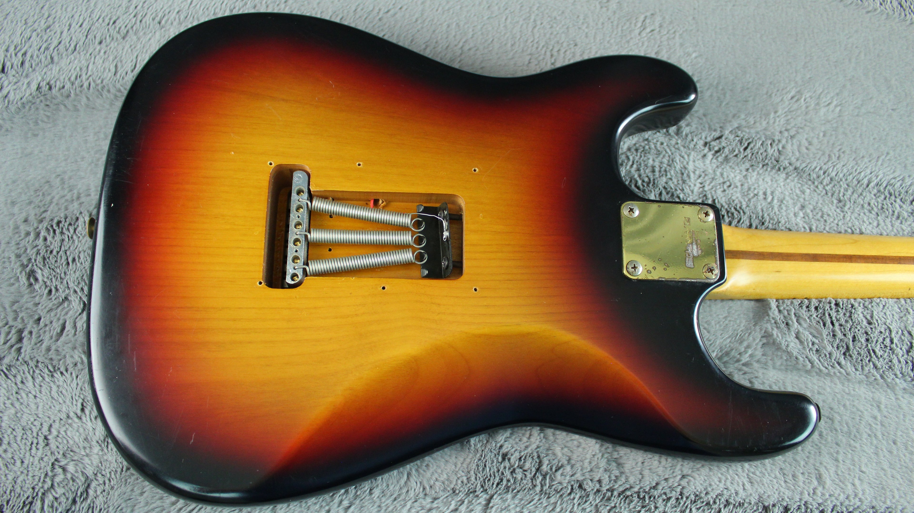 Fernandes/Burny S-Style - Tobacco Burst Japan Floyd Rose Style