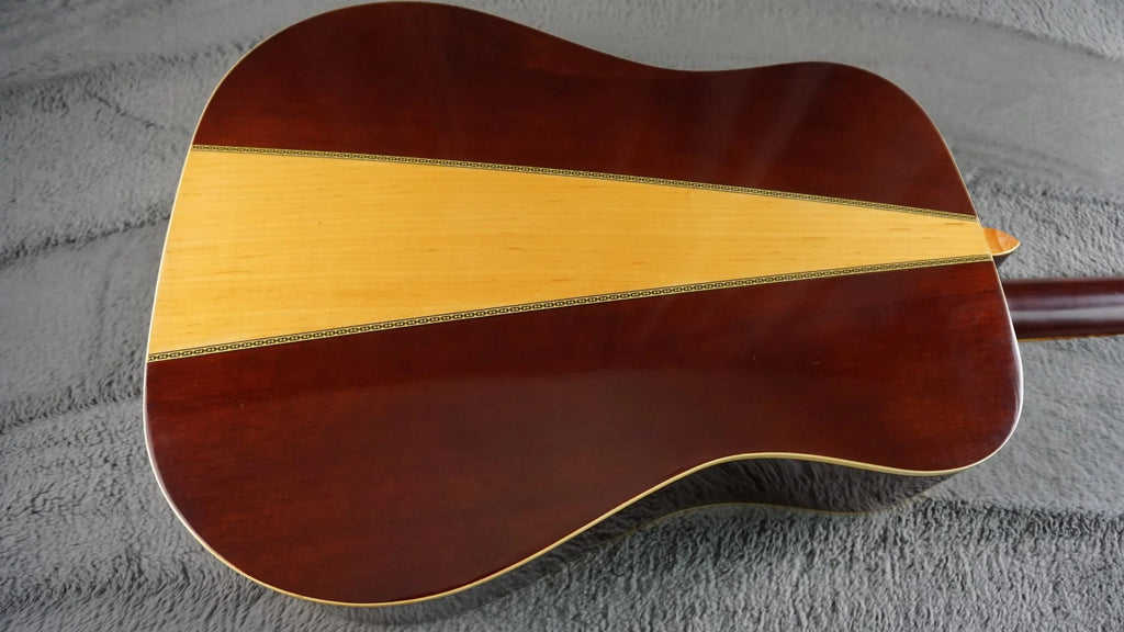 Kansas W-180 Matsumoku Martin Type Acoustic Japan w/ Hard Case