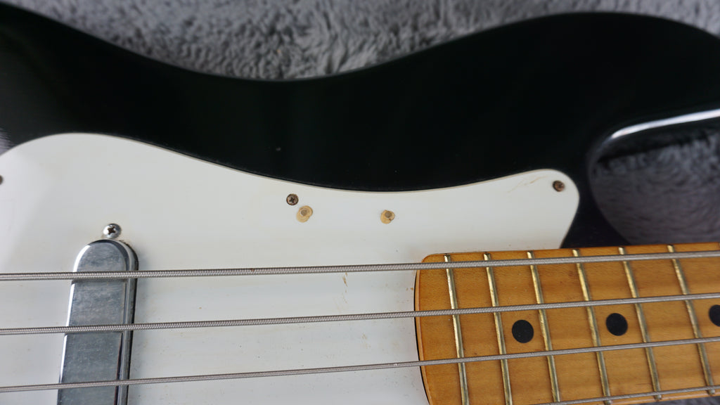 Heart Man Suzuki Precision/Musicmaster Style Bass 1970s - Black