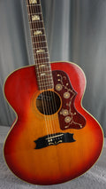 Morales M350 Jumbo Acoustic Japan Sunburst w/ Hard Case