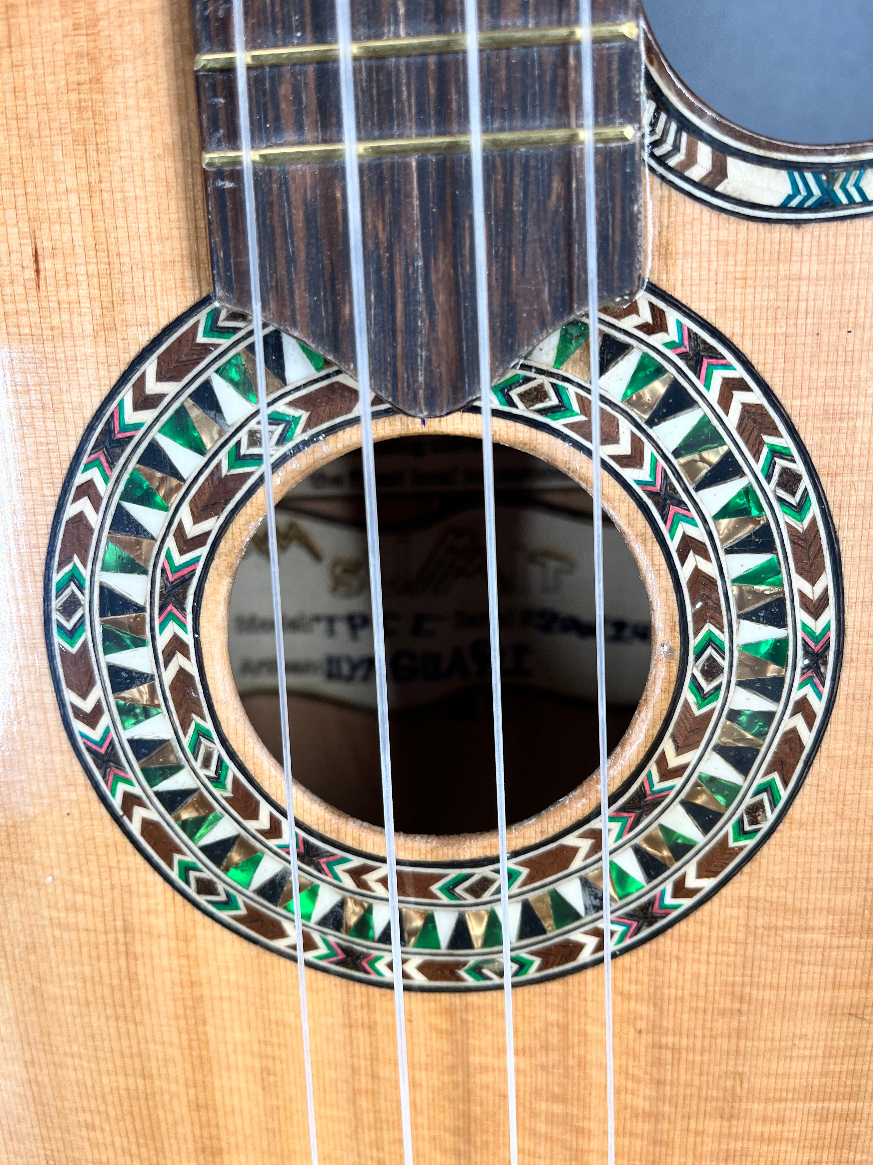 Summit Handmade Spruce / Cherry Tenor Ukulele Solid Wood! 2024
