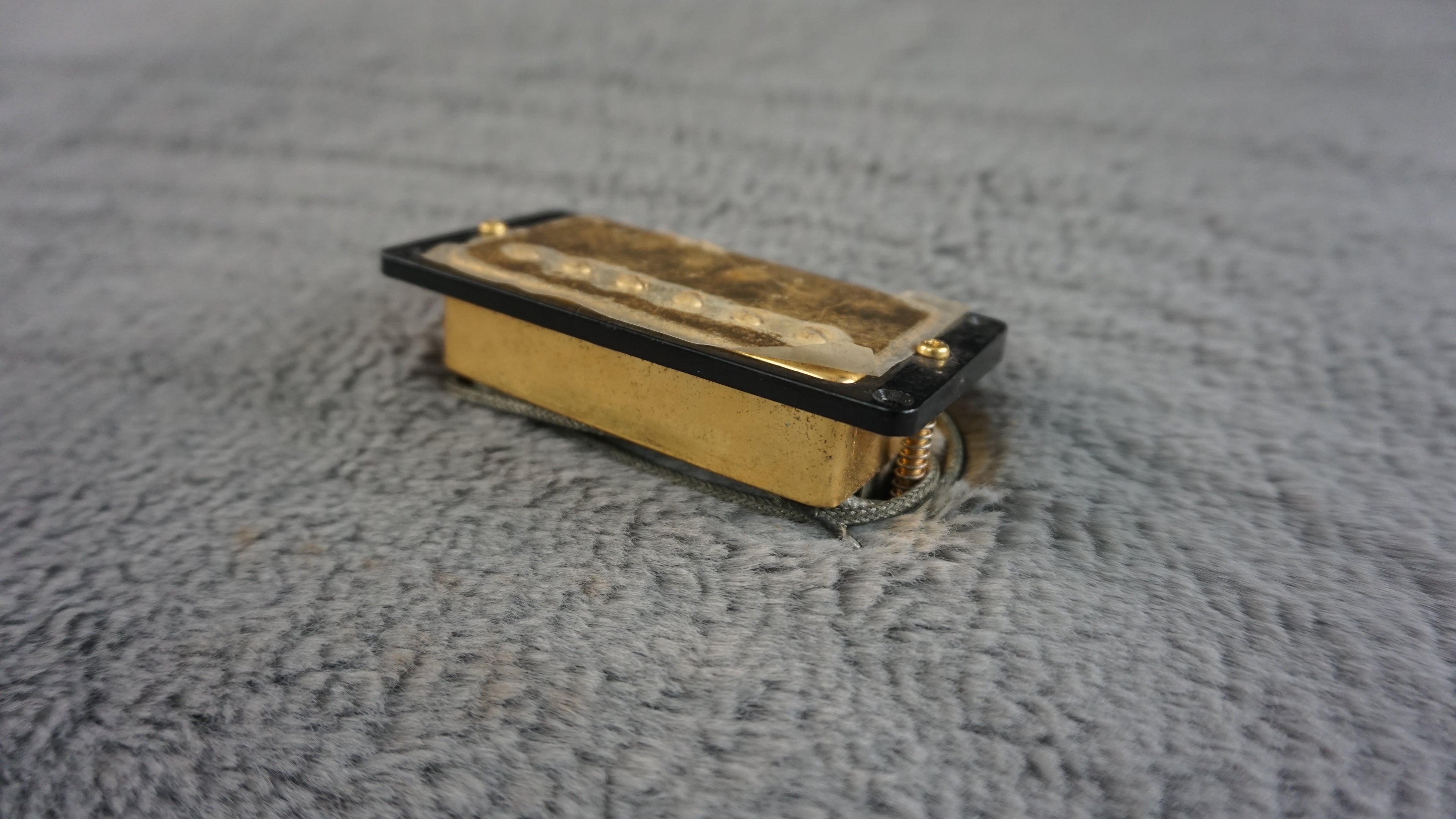 Tokai Humbucker w/ Gold Cover & Black Pickup Ring