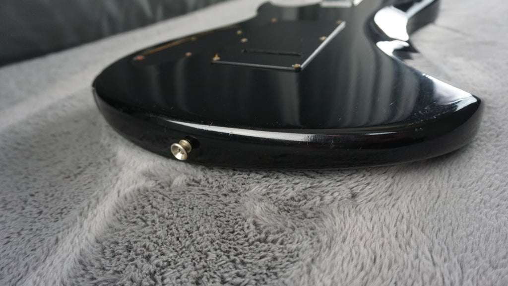 Aquarius Kawai Original Black MIJ Electric Guitar w/ Hard Case