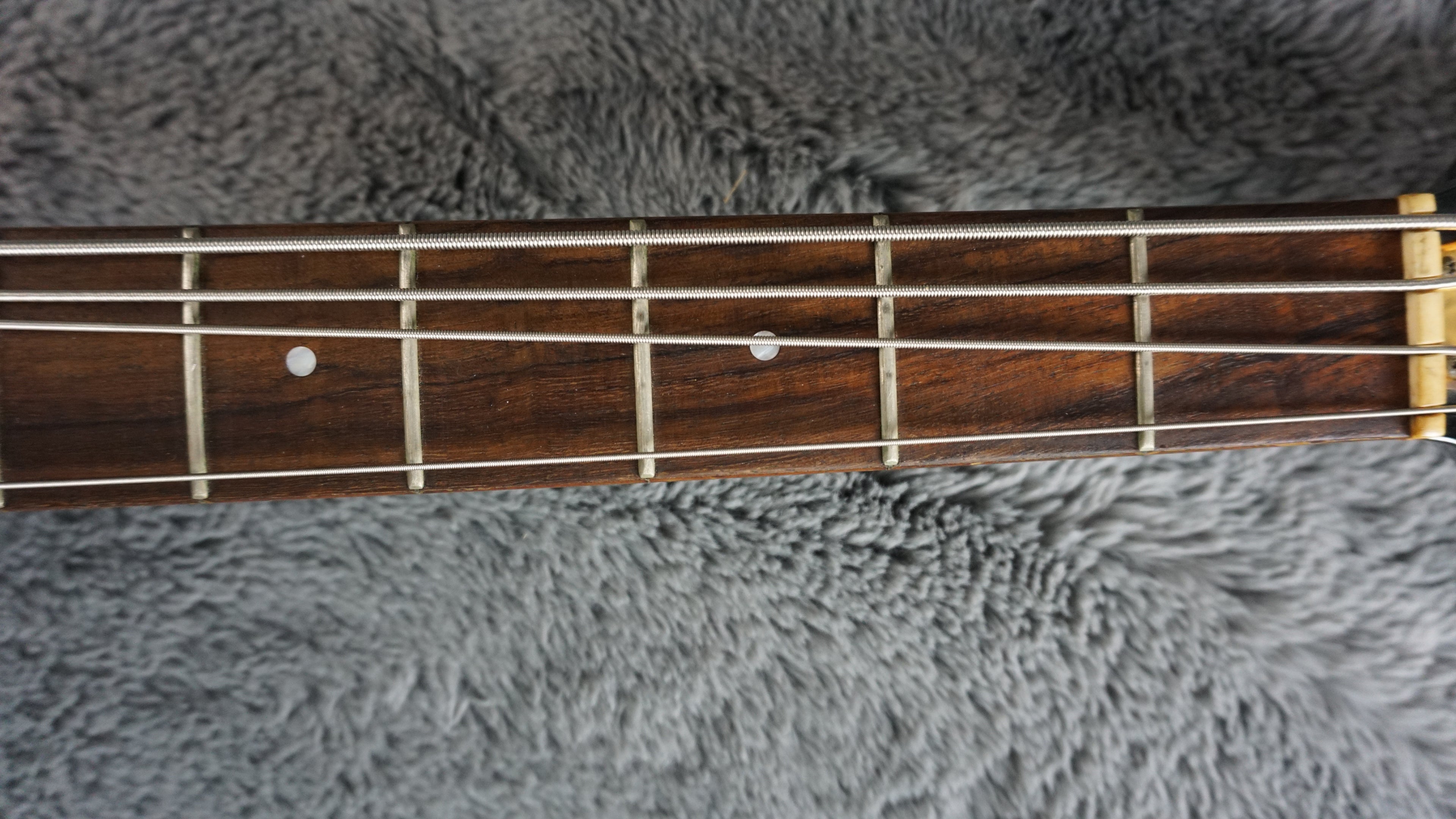 Burny XB-95H - Black Bass Guitar