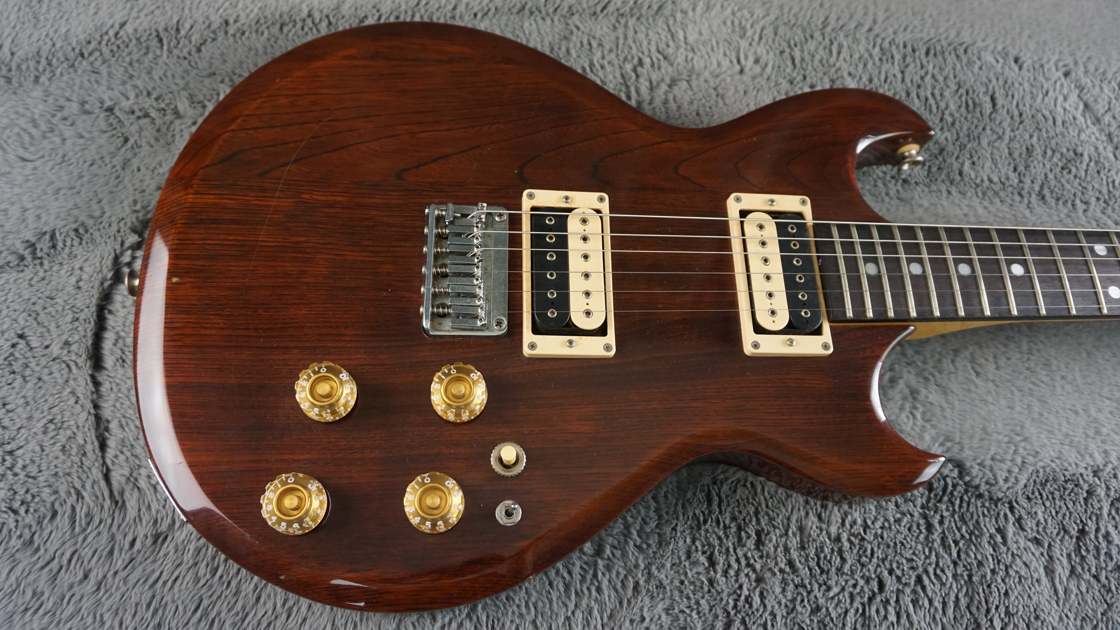 Aria CS-350 Cardinal Series Japan Double Cutaway Electric Guitar