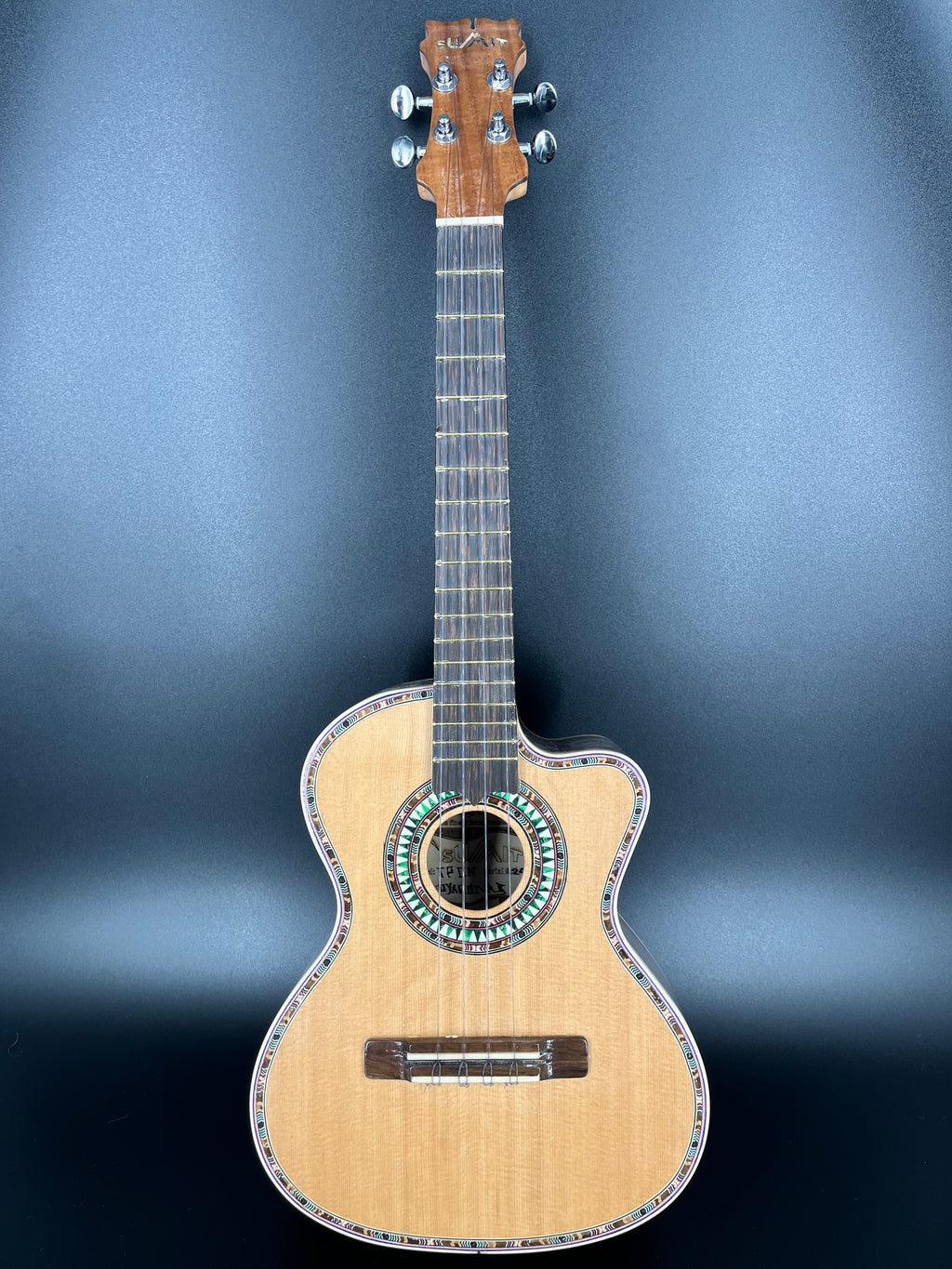 Summit Handmade Spruce / Mahogany Tenor Ukulele 2024