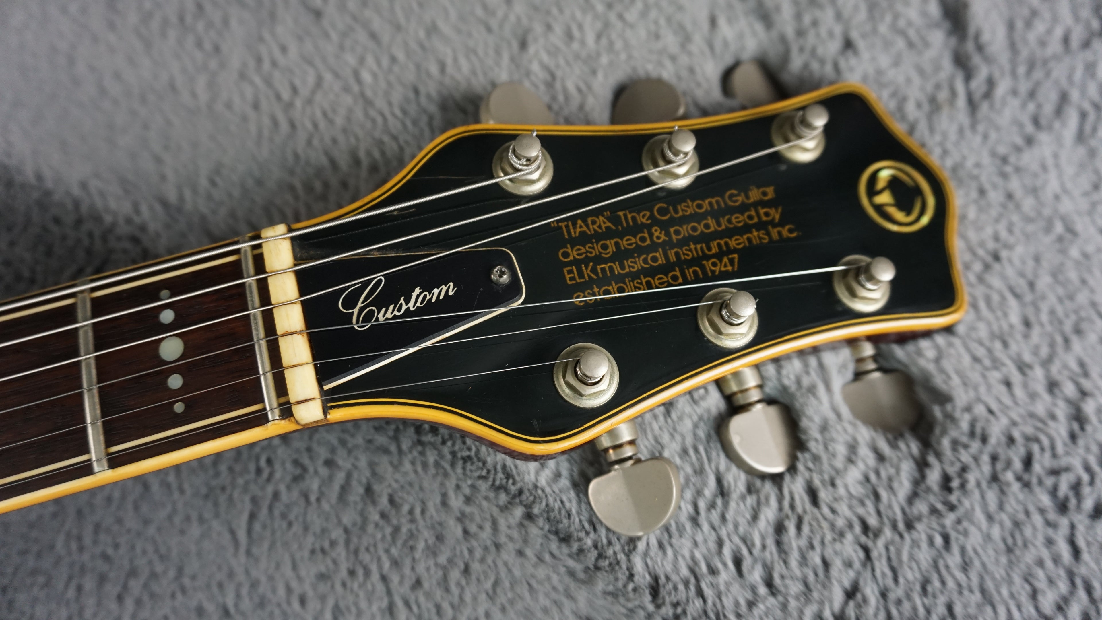 ELK Tiara Custom Double Cutaway - Trans Red Japan Uber Rare
