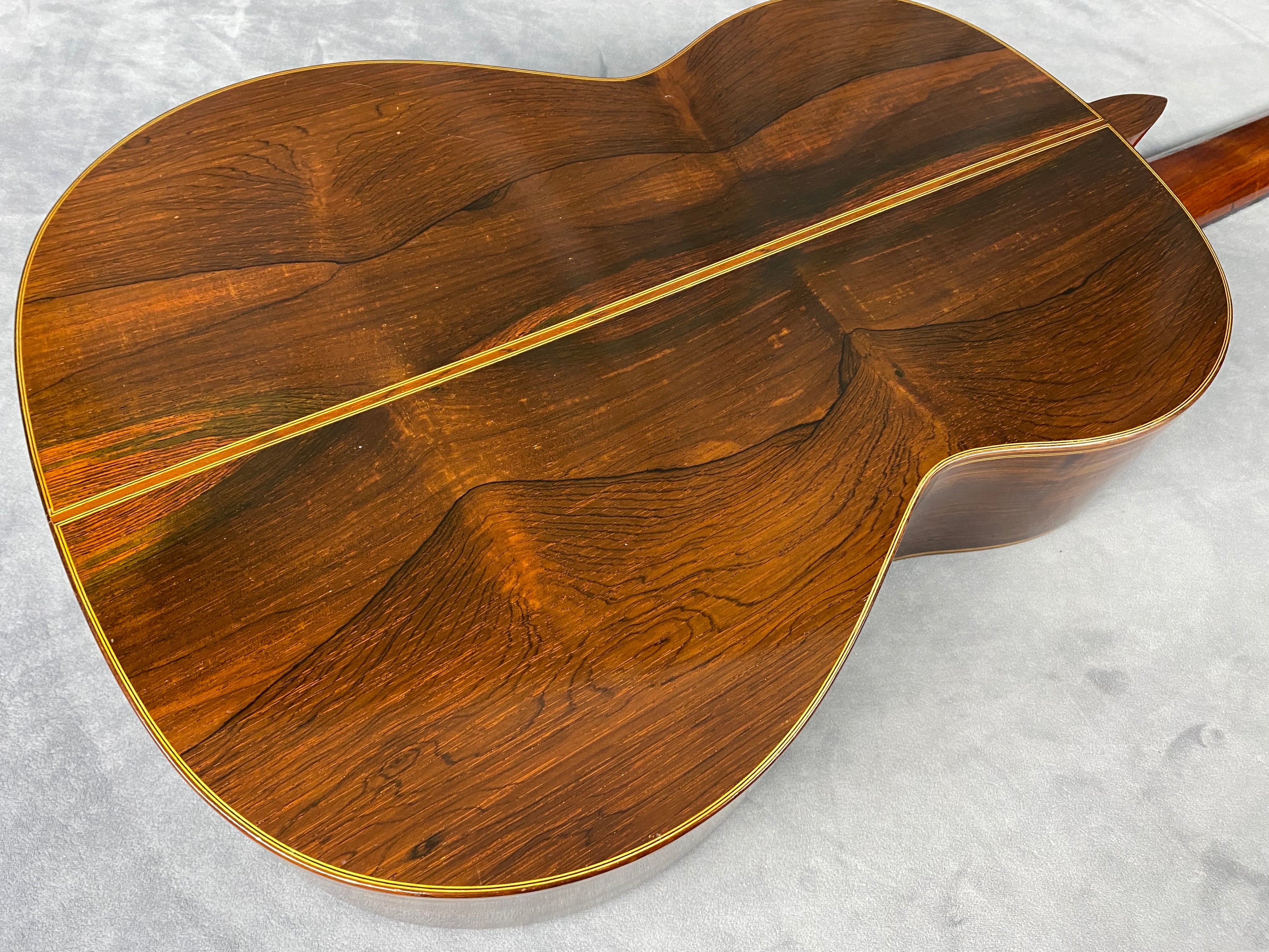 Shunpei Nishino No.5 Vintage Solid Brazilian Rosewood Rare! MIJ 1970