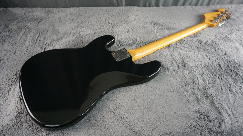 Heart Man Suzuki Precision/Musicmaster Style Bass 1970s - Black