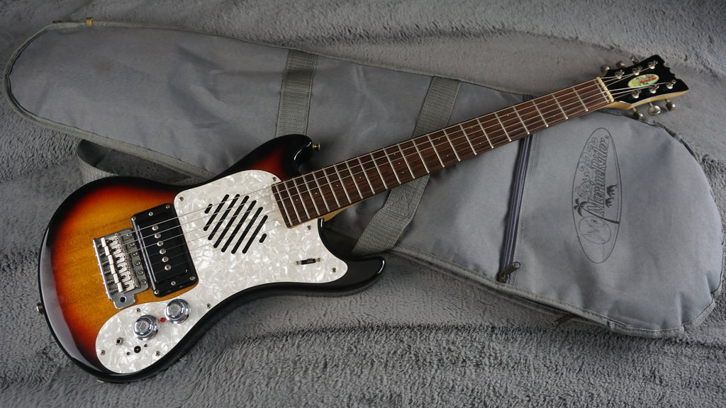 MarineRider Mosrite Ventures Model with Built In Amp 1990’s - Sunburst