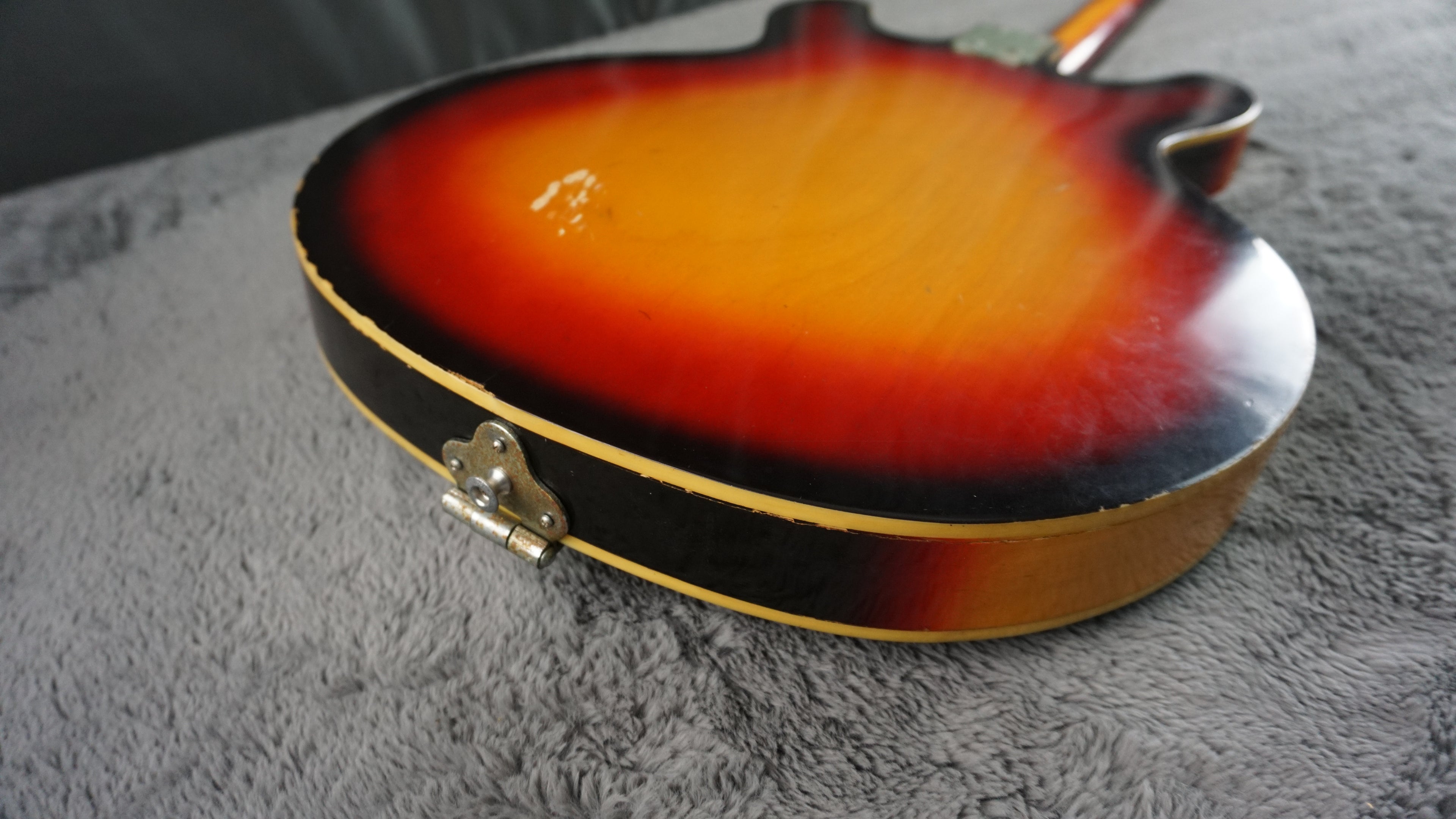 Firstman Semi Hollow Body 1960s rare  - Sunburst Japan