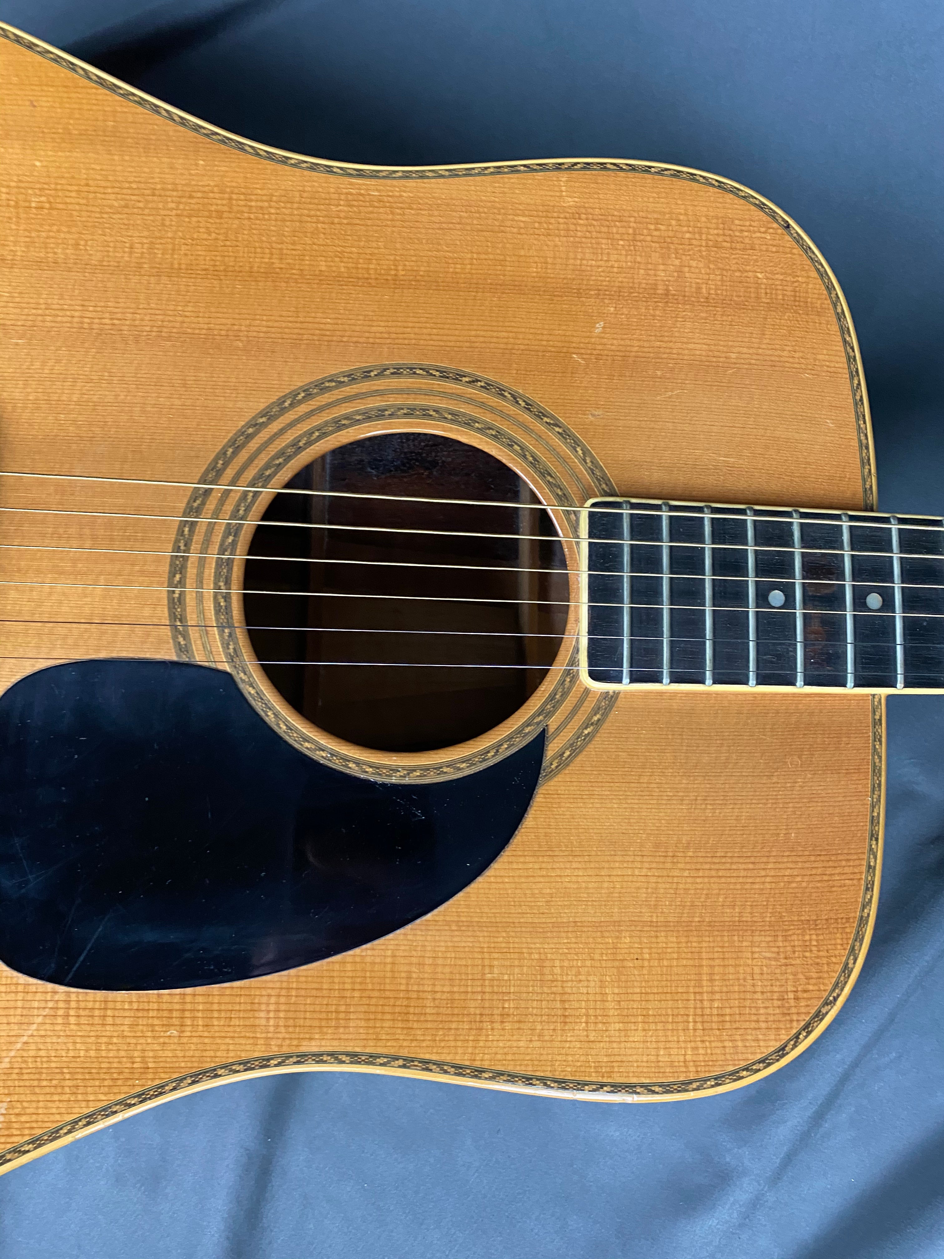 Aria Dreadnought D-80 Ryoji Matsuoka Pickup Rare! MIJ! 1970’s