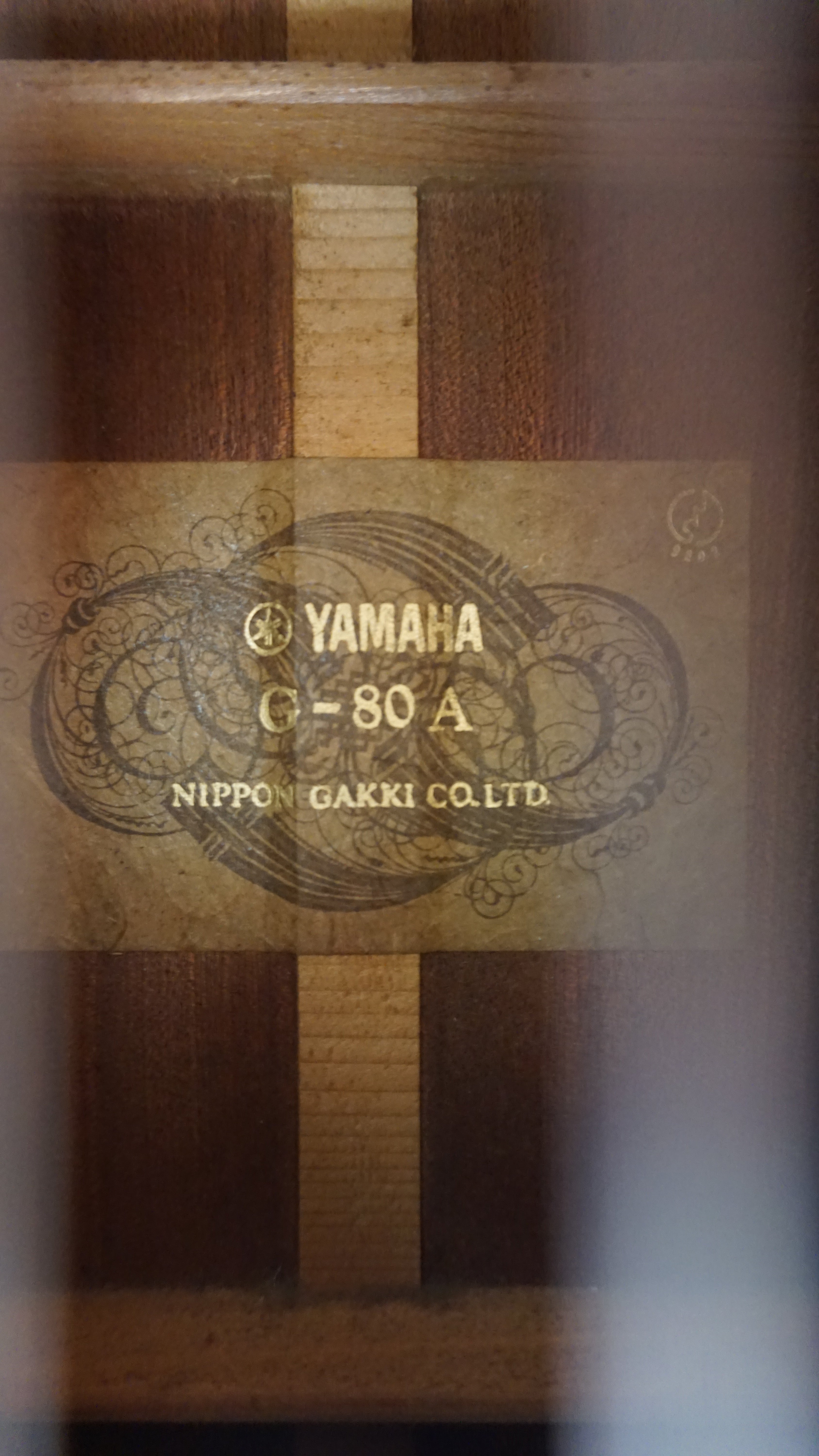 Yamaha G-80A Japan Classical Guitar