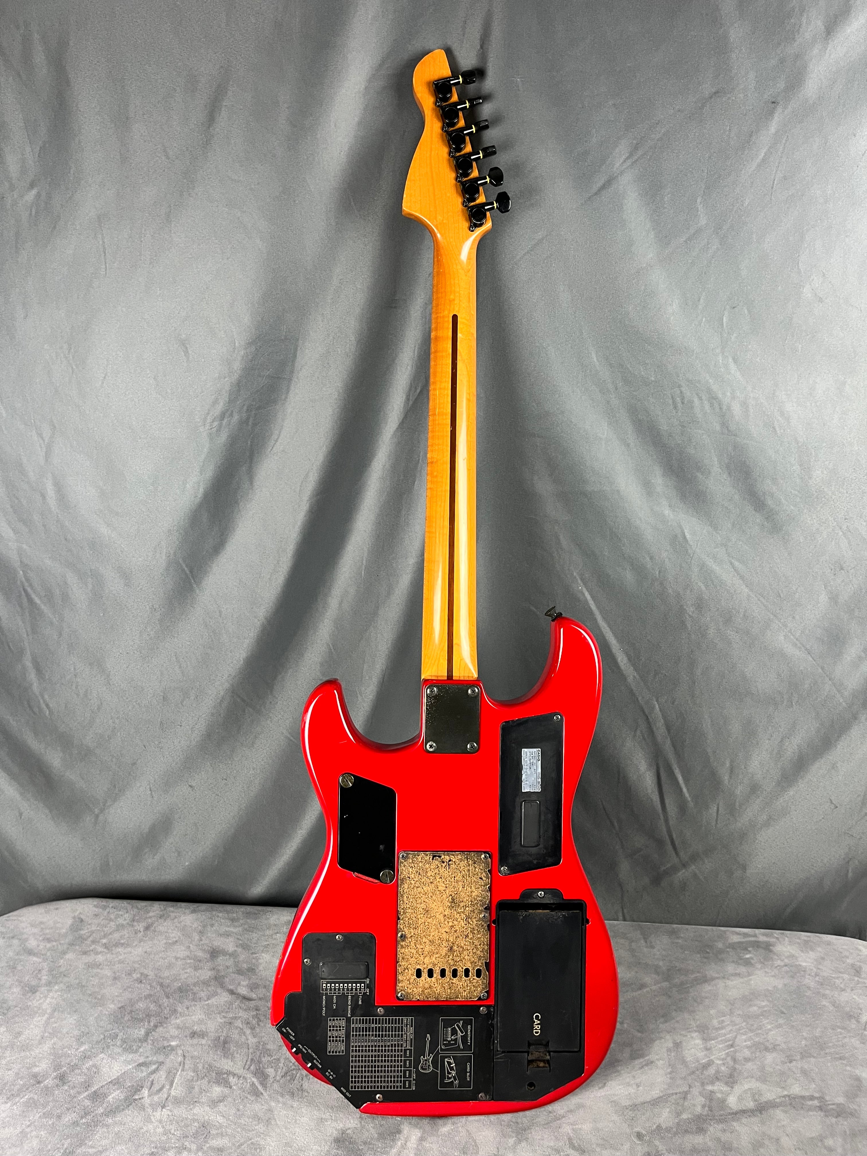 Casio PG-300 Refurbished! MIDI guitar 1980’s Red Burst