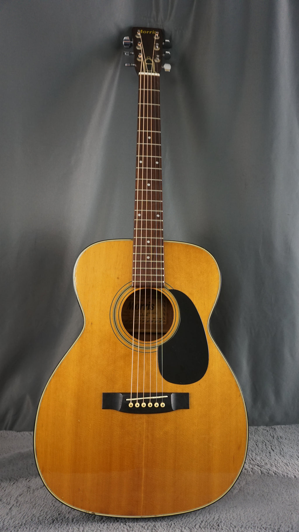 Morris F-12 OM Acoustic Guitar 1974