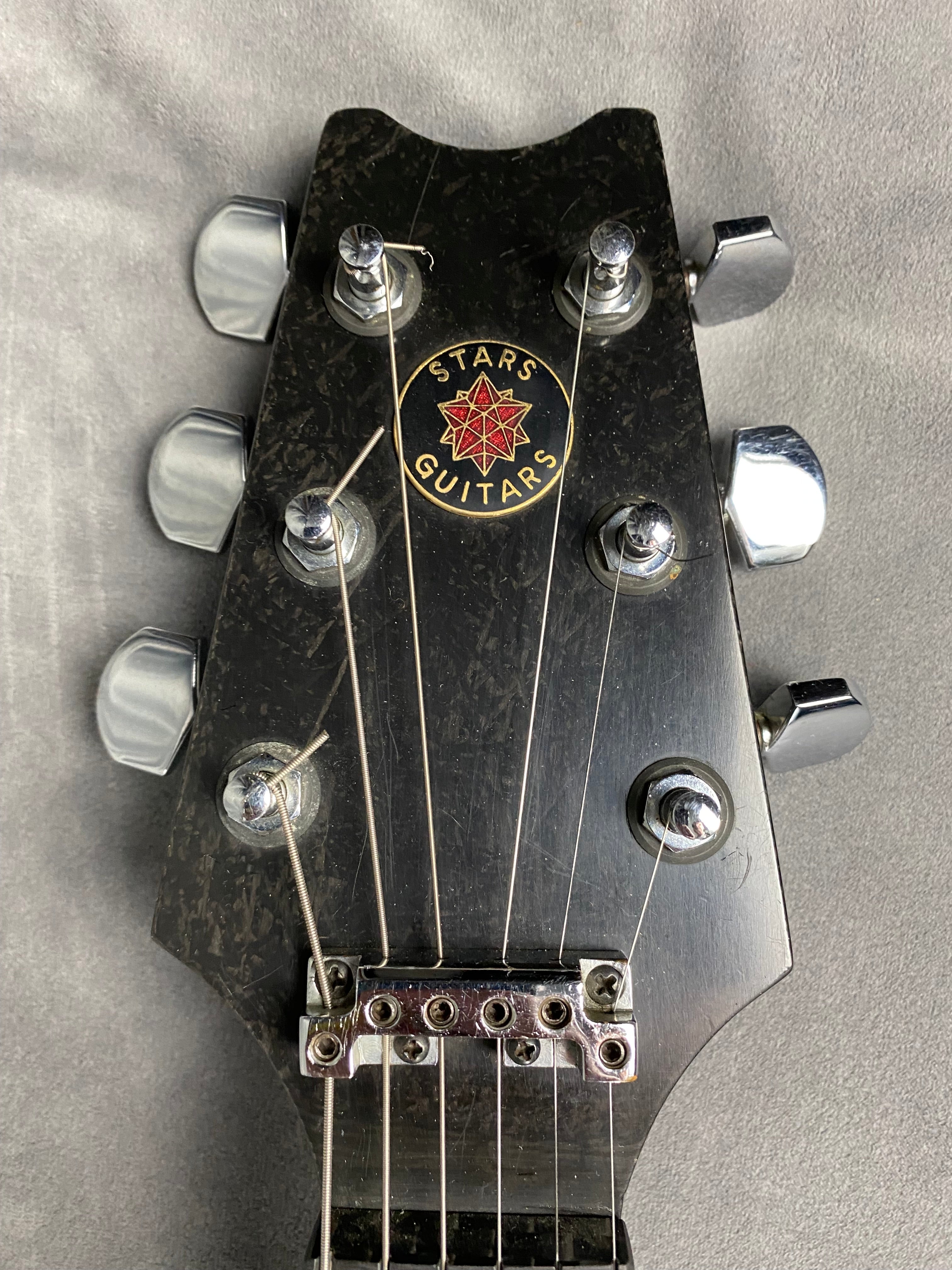 1980s Stars Guitars Custom w/ Early Modulus Graphite Neck – Leo Knapp Design / Dan Ransom Build – Kahler USA – Rare California Boutique