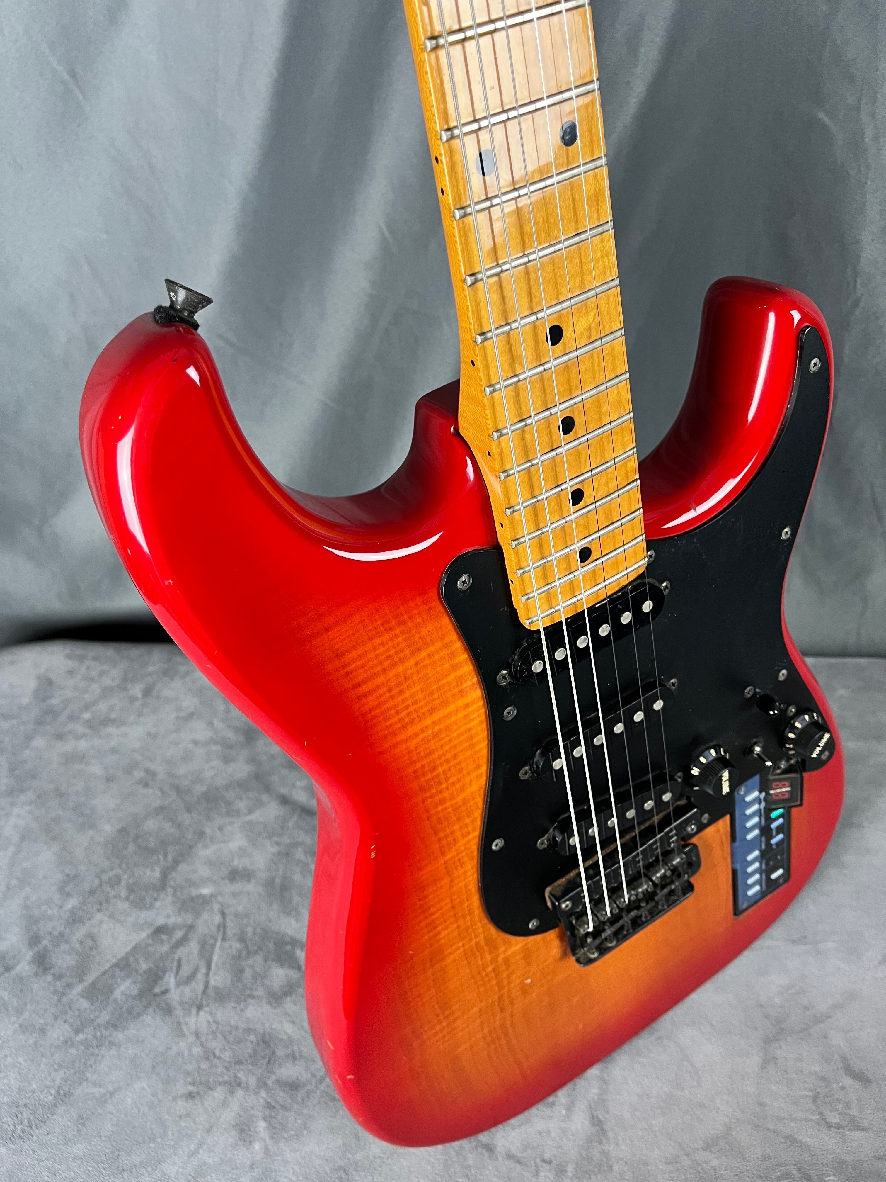 Casio PG-300 Refurbished! MIDI guitar 1980’s Red Burst