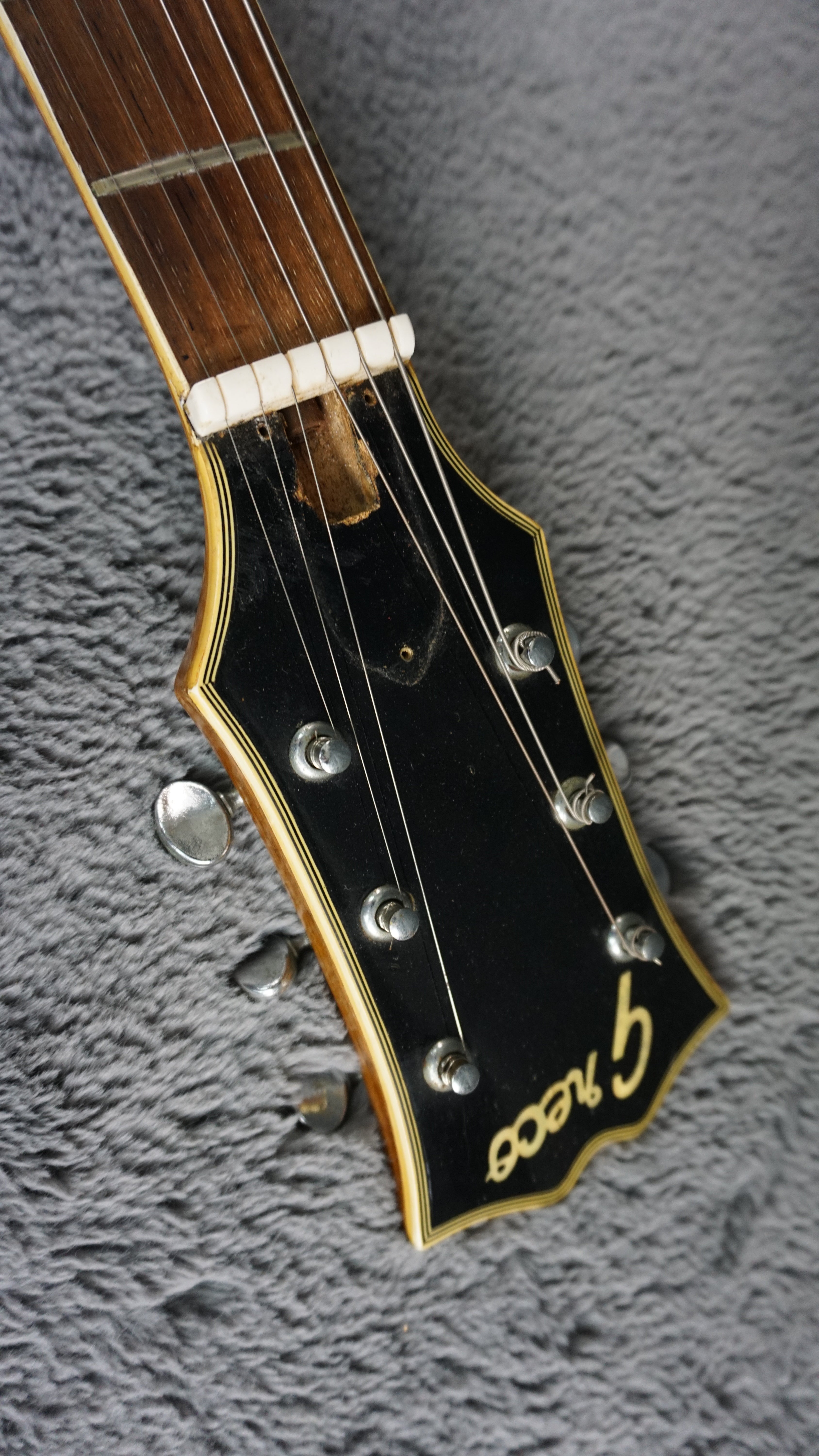 Greco Semi Hollow Body - Black Japan