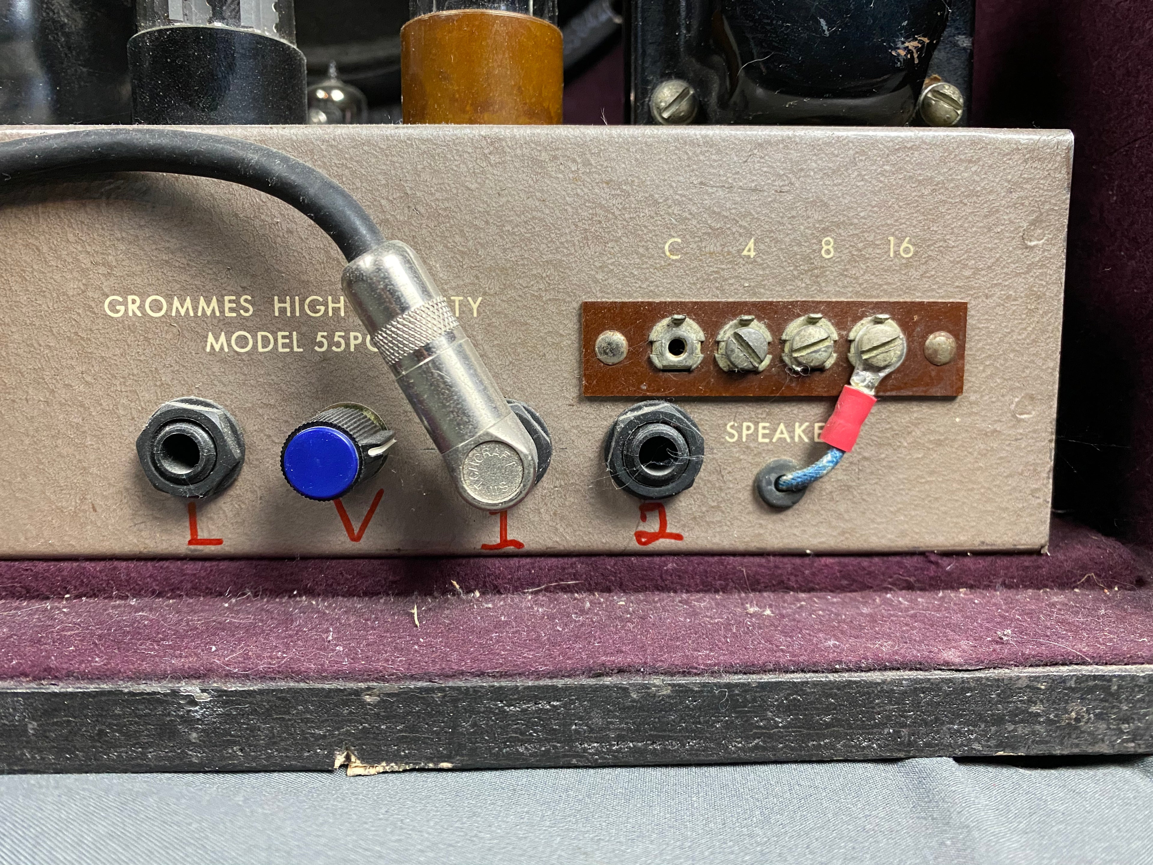 Grommes Custom Vintage Tube Amp 1960’s