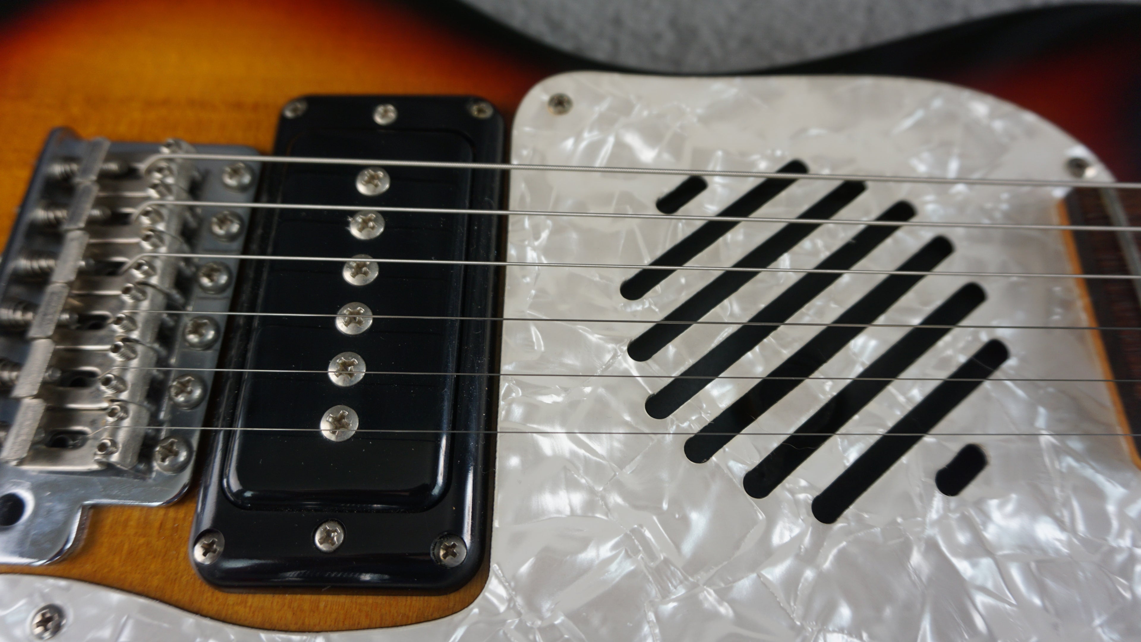 MarineRider Mosrite Ventures Model with Built In Amp 1990’s - Sunburst