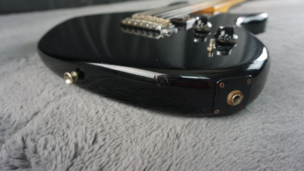 Aquarius Kawai Original Black MIJ Electric Guitar w/ Hard Case