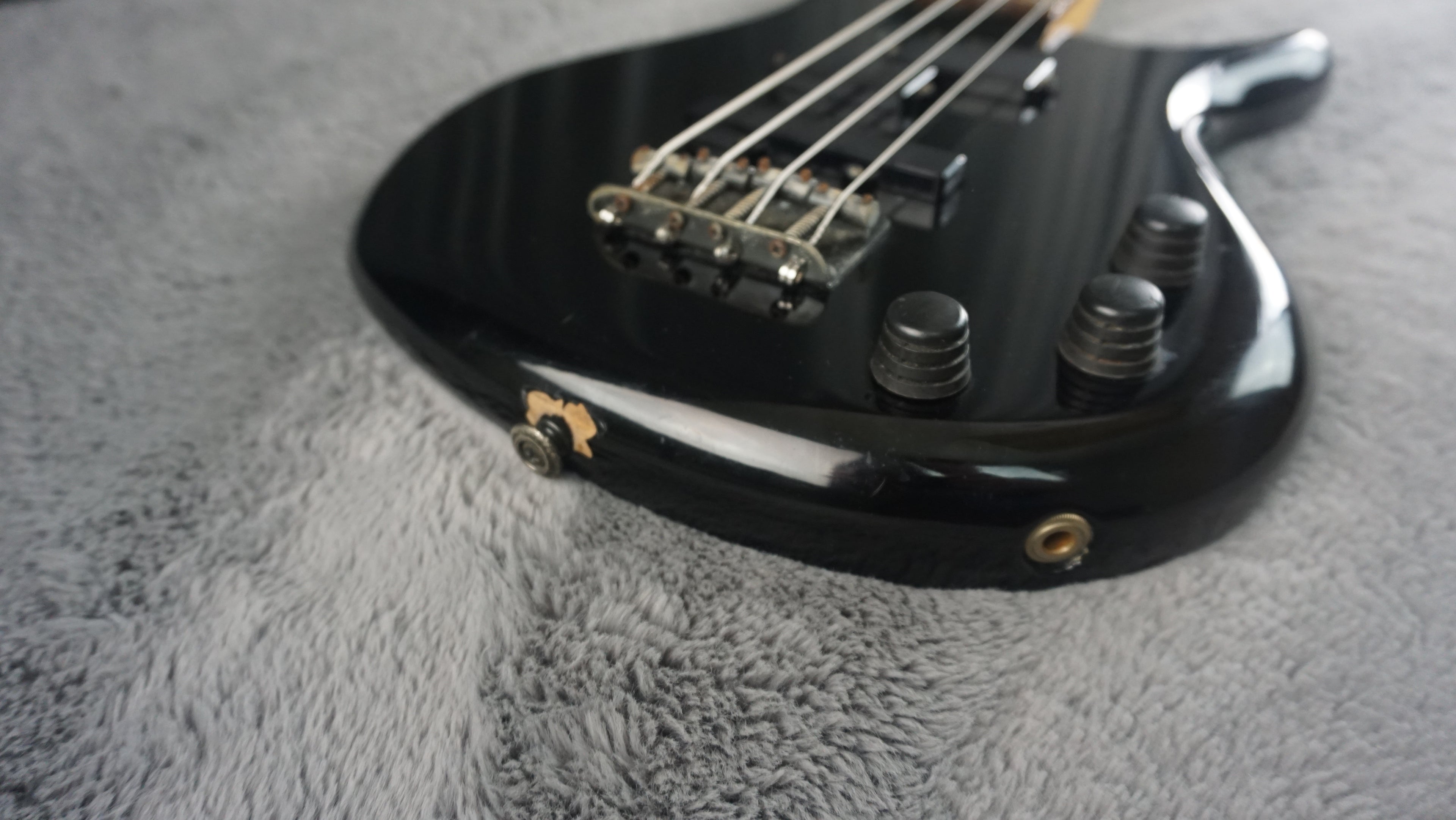 Ibanez Soundgear PJ 4-String Bass - Black Japan
