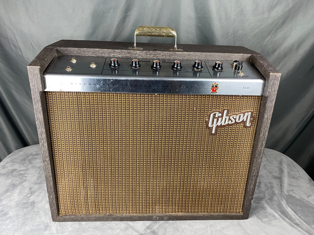 Gibson GA-8T Discoverer Tremolo Tube Amp Serviced 1964
