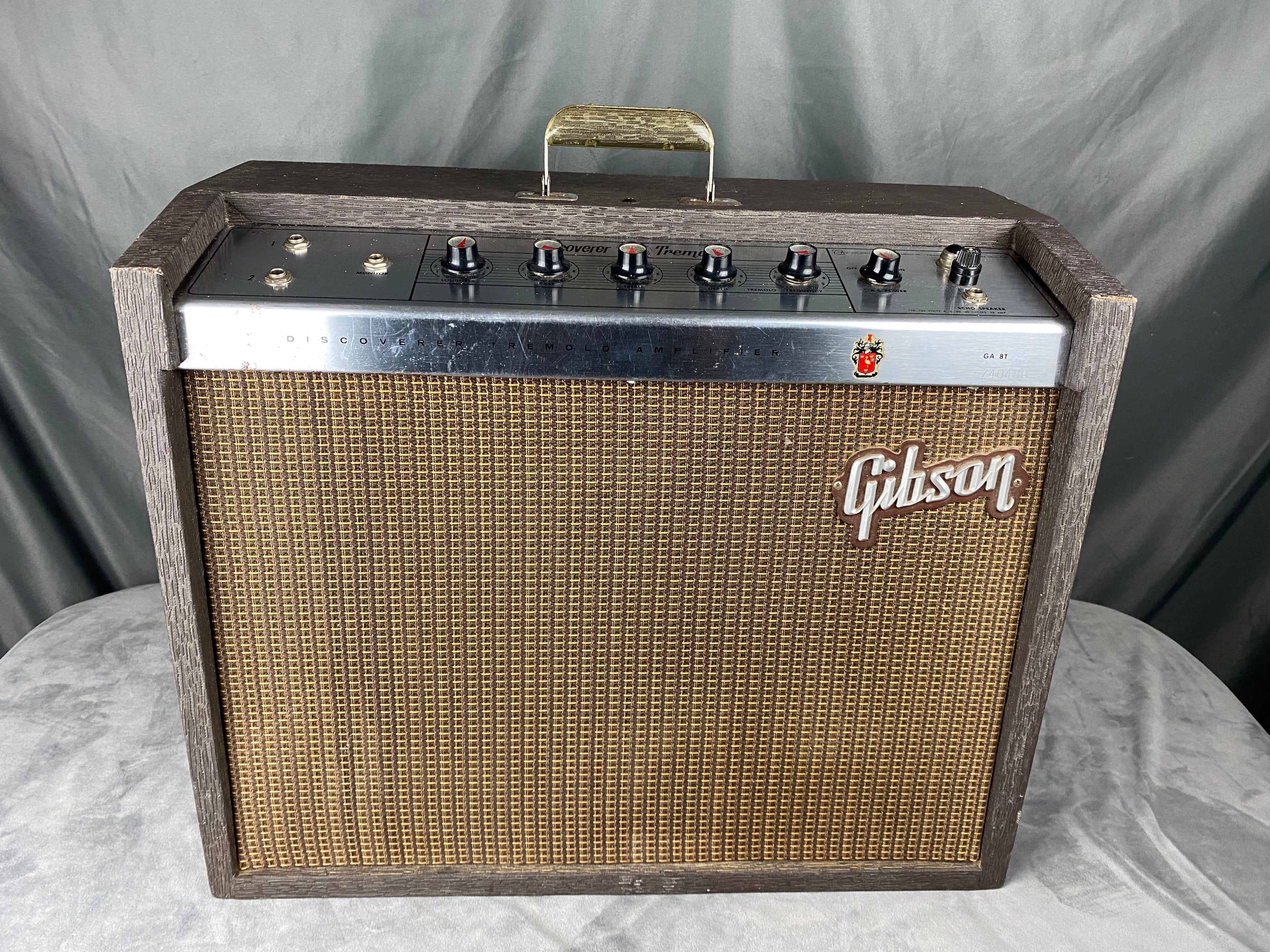 Gibson GA-8T Discoverer Tremolo Tube Amp Serviced 1964
