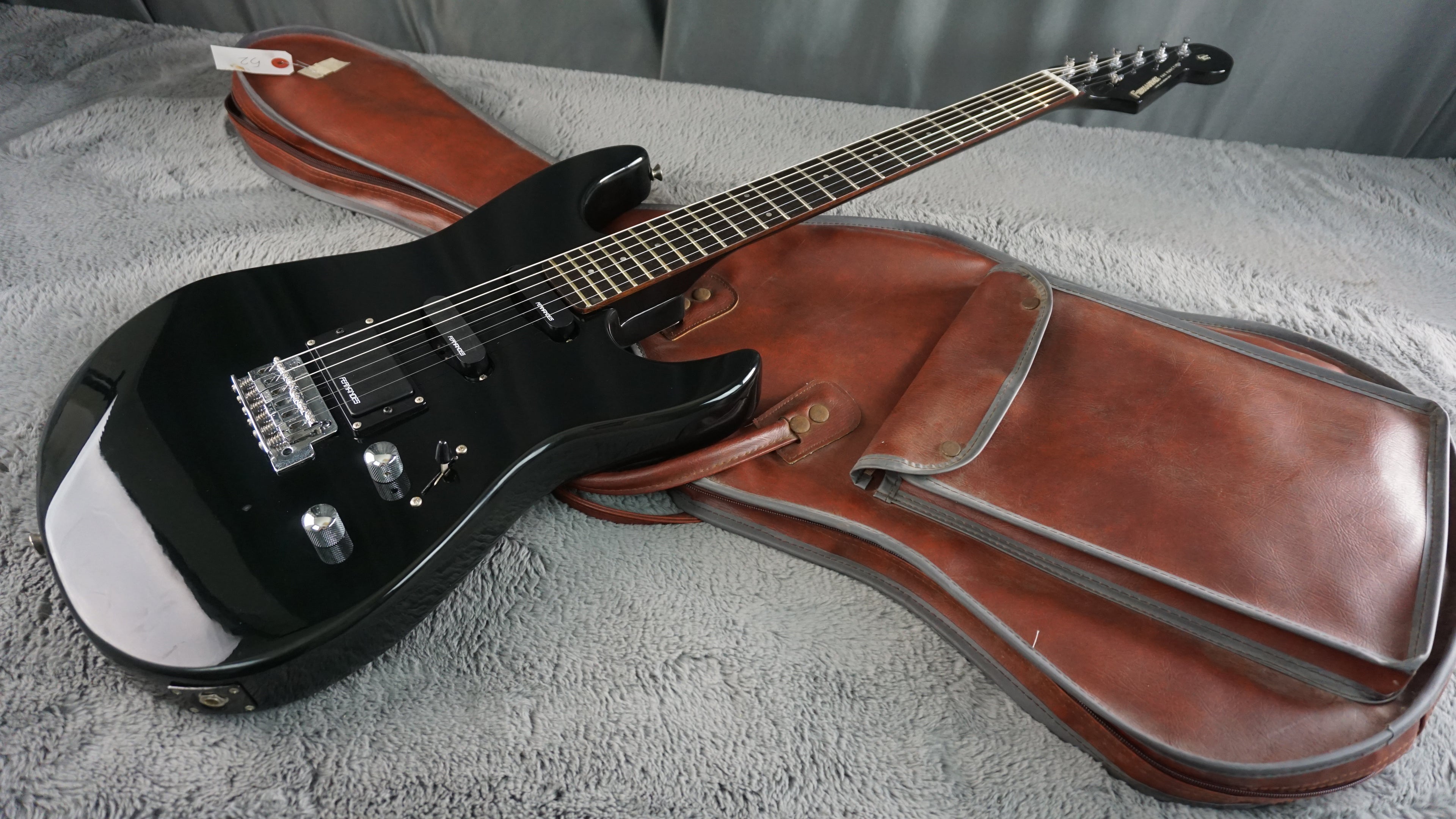 Fernandes The Function - Black HSS Electric Guitar