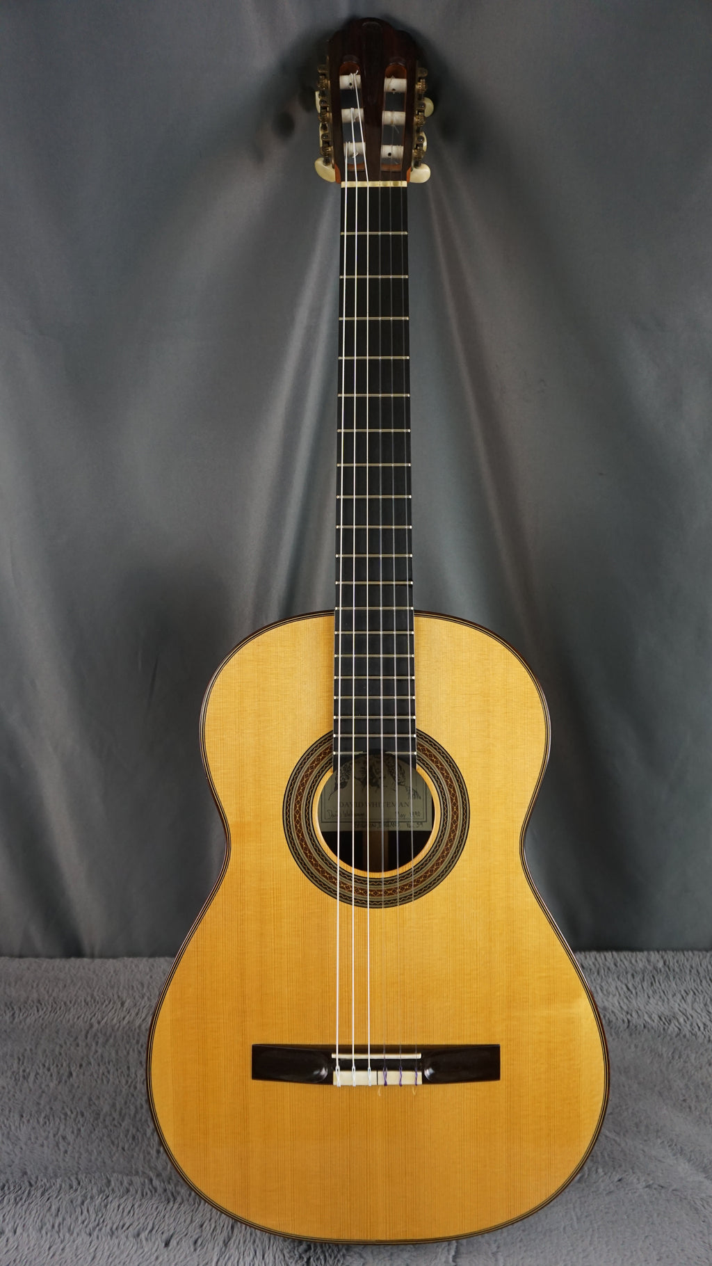 David Whiteman No. 59 1990 - Natural Handmade Classical Guitar