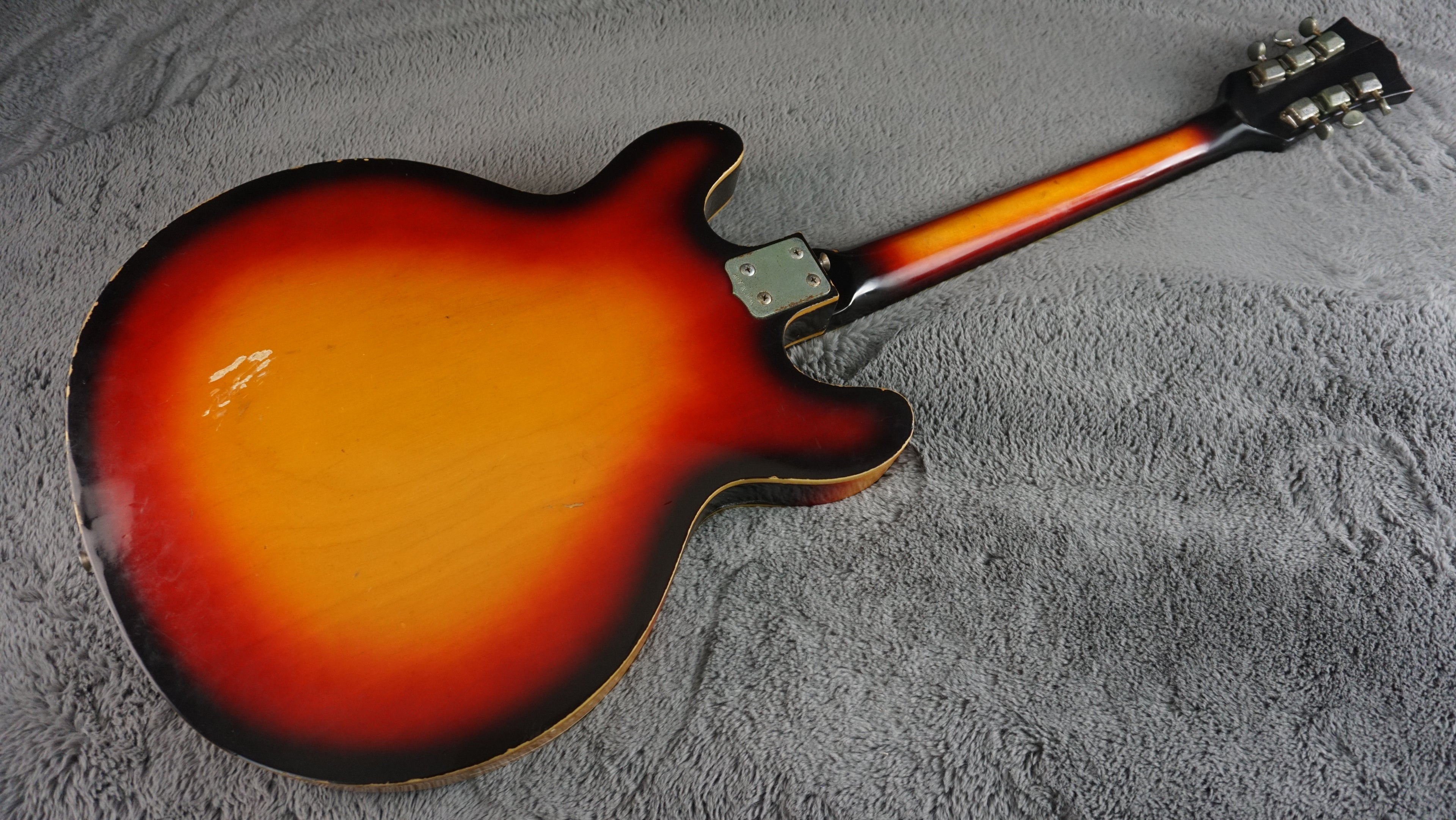 Firstman Semi Hollow Body 1960s rare  - Sunburst Japan