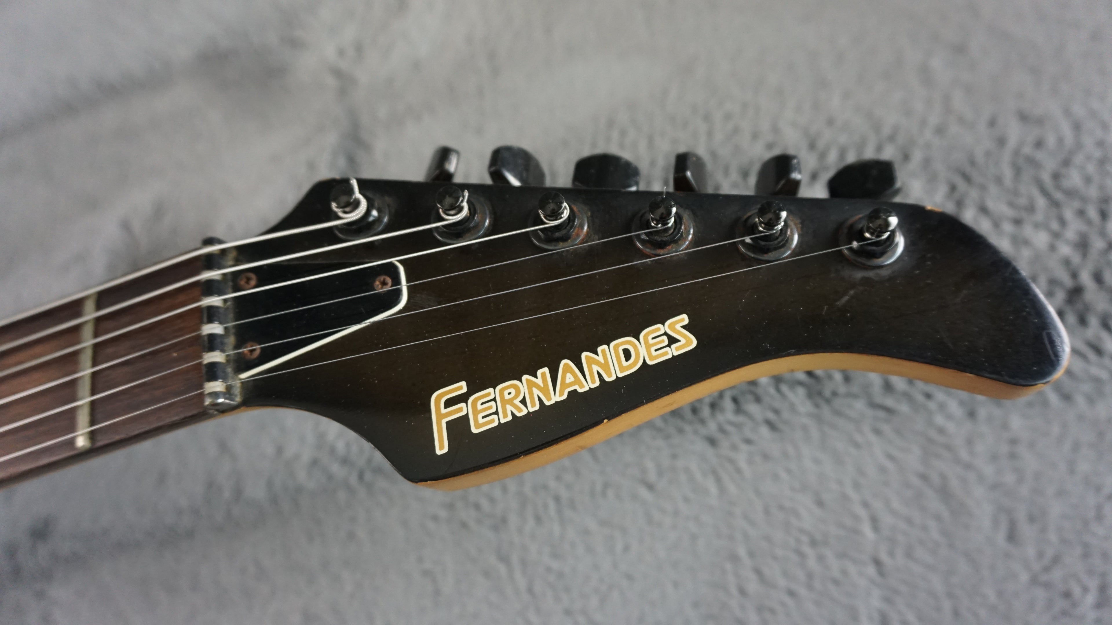 Fernandes HSH - Black Japan Electric Guitar