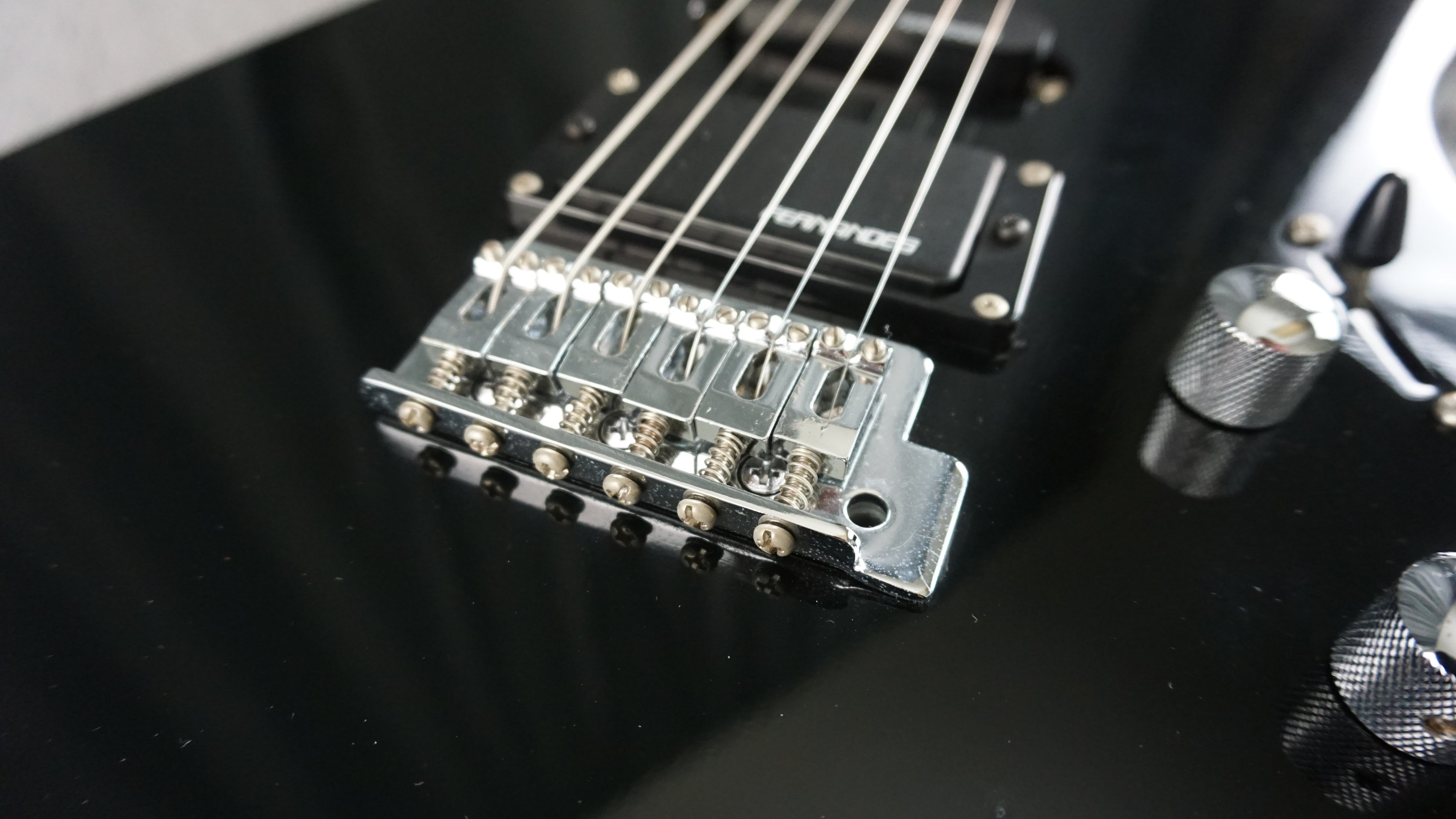 Fernandes The Function - Black HSS Electric Guitar