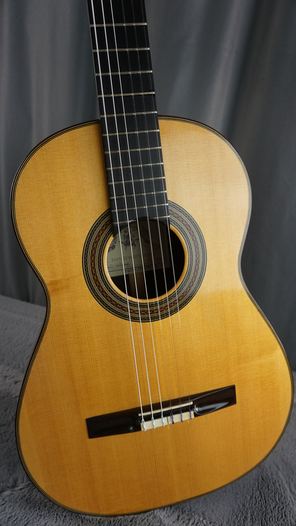 David Whiteman No. 59 1990 - Natural Handmade Classical Guitar