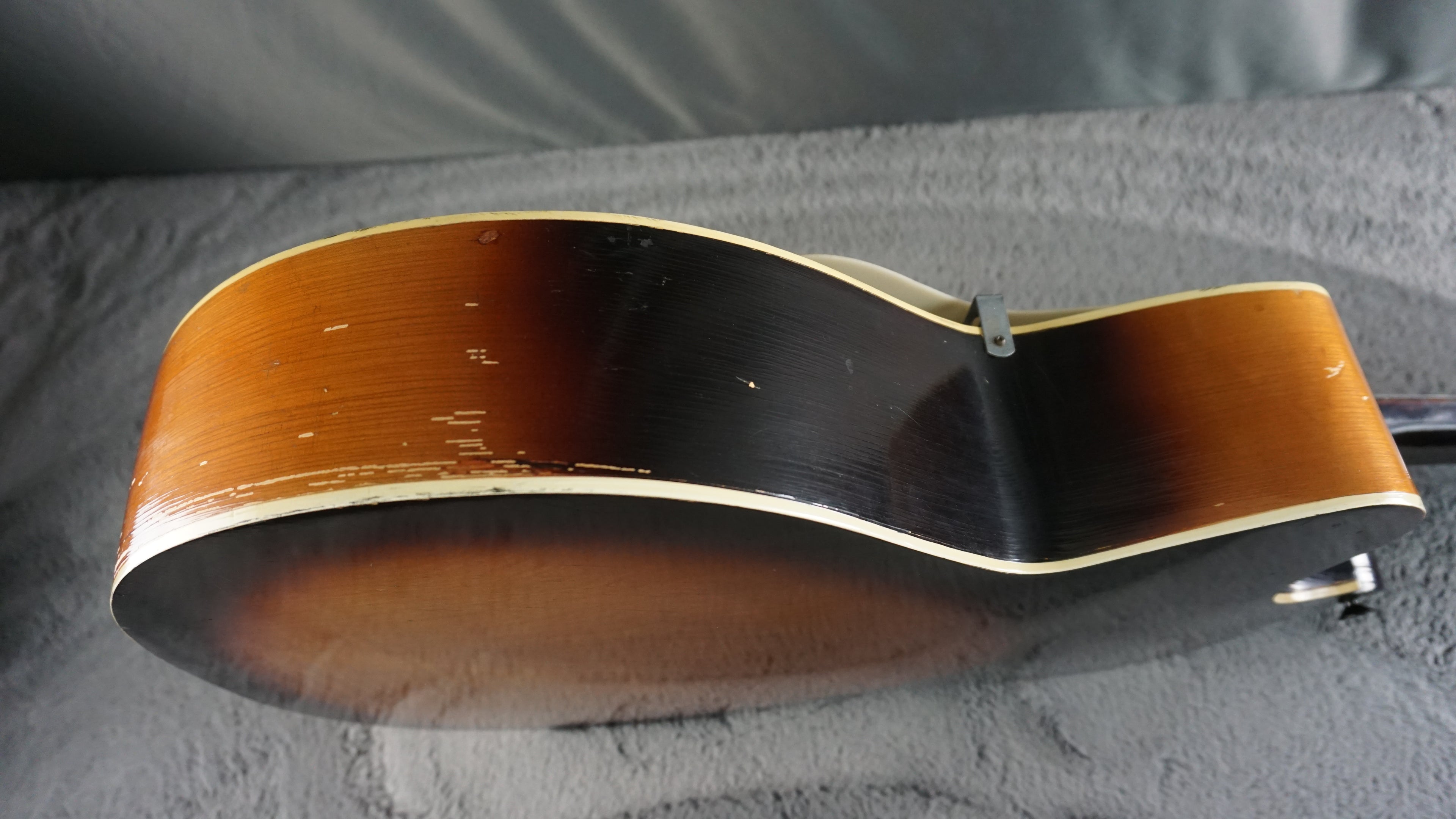 Teisco EP-14 1960s - Brown Burst Hollow Body Electric