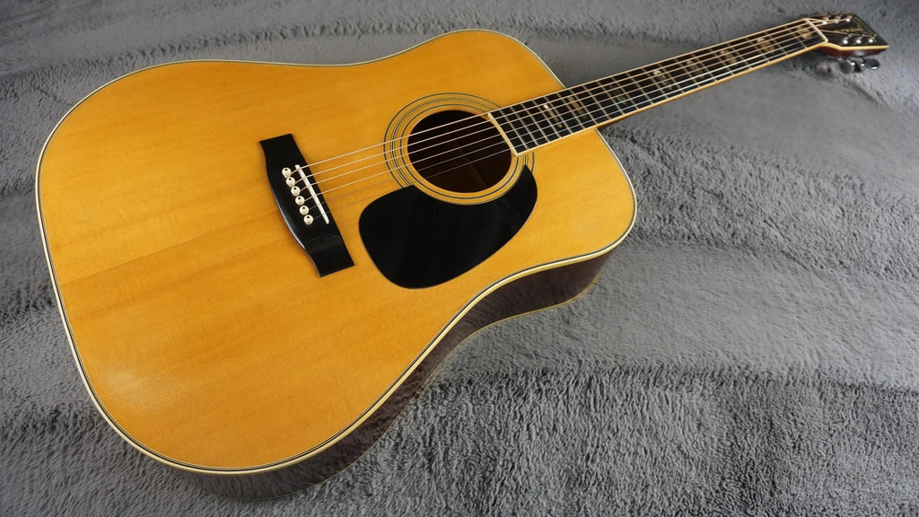 Kansas W-180 Matsumoku Martin Type Acoustic Japan w/ Hard Case