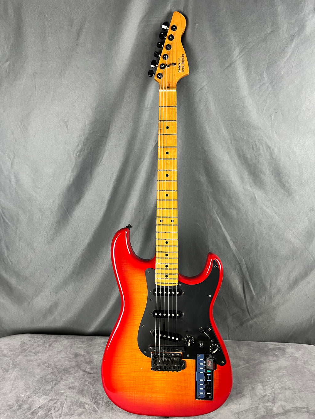 Casio PG-300 Refurbished! MIDI guitar 1980’s Red Burst