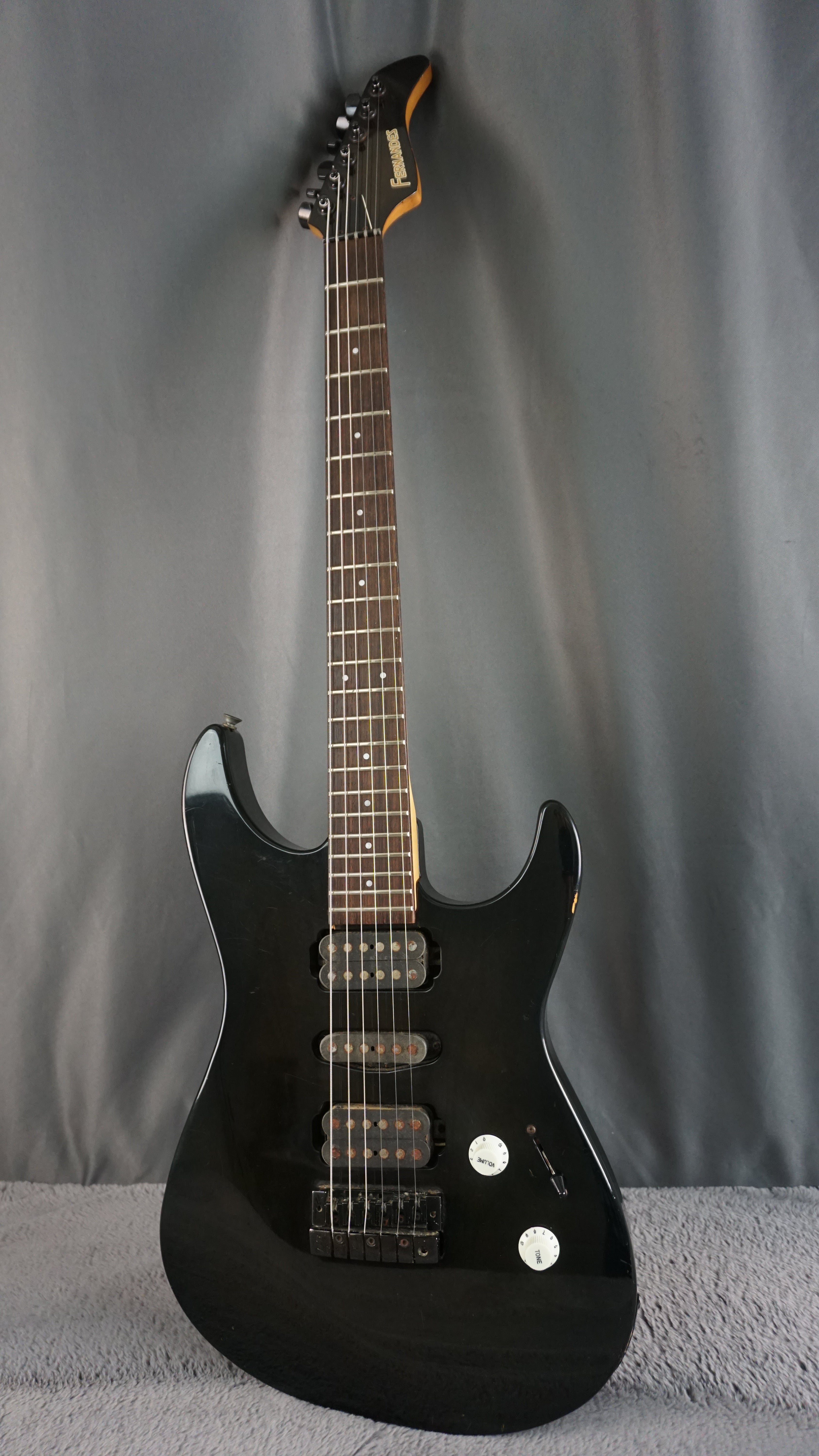 Fernandes HSH - Black Japan Electric Guitar