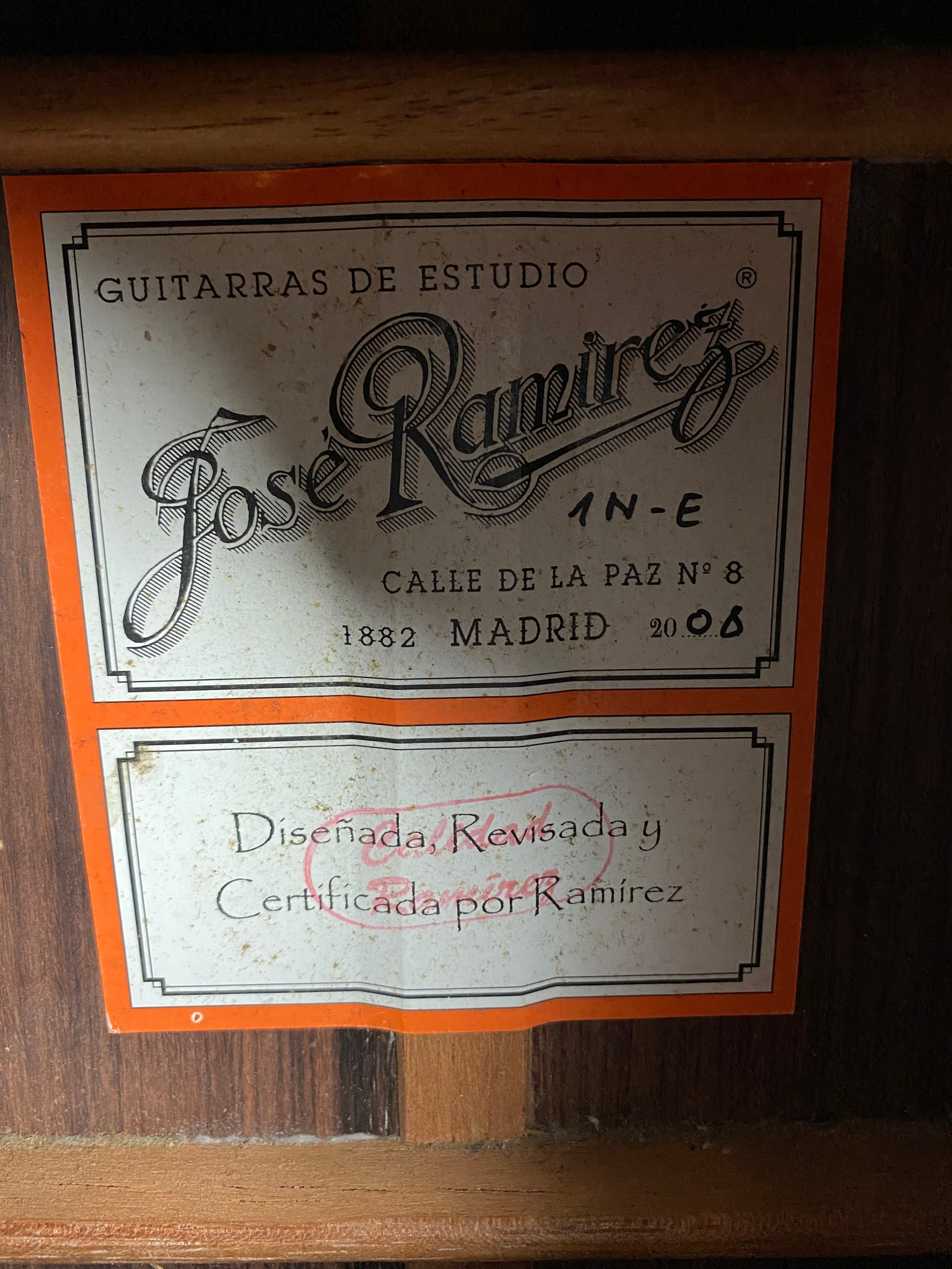 Jose Ramirez 1N-E 2006 1NE