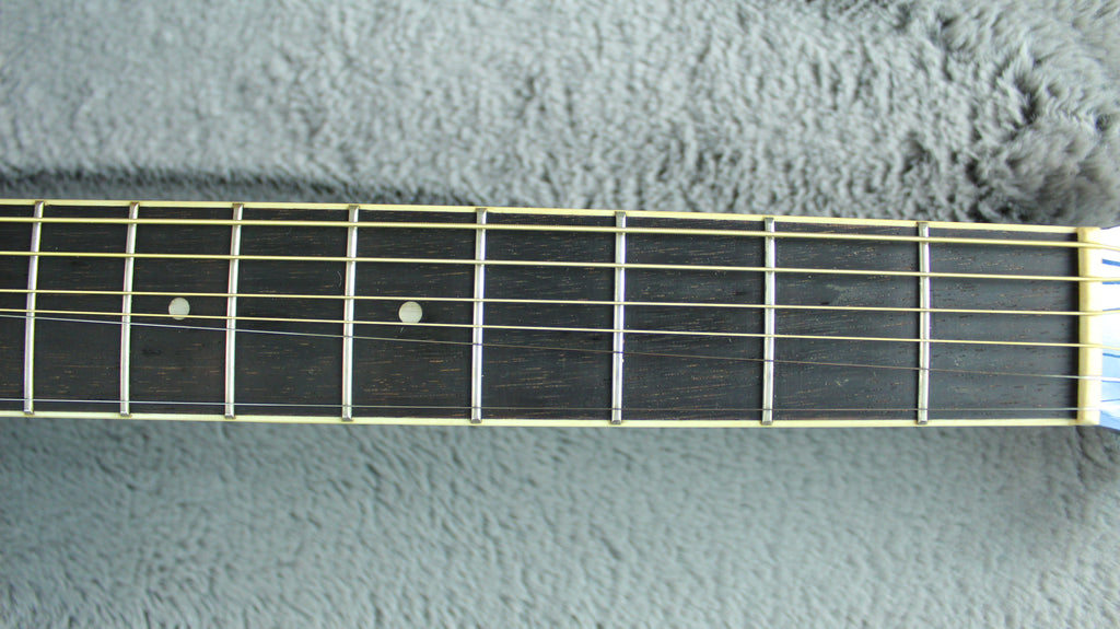 Morris F-02SBU Blue Japan Acoustic Guitar