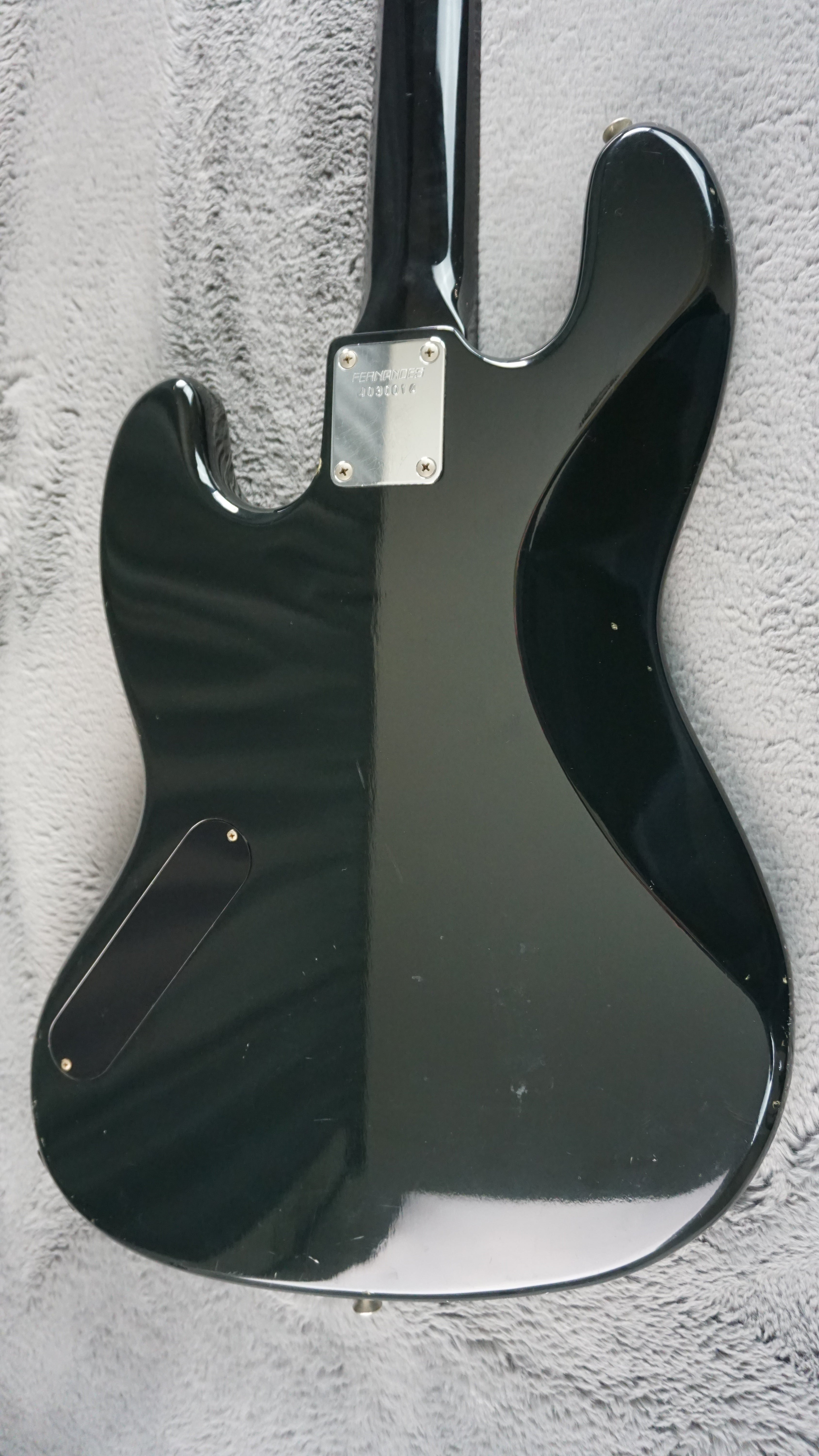 Fernandes JBR-45 80s Black Japan 4-String Bass