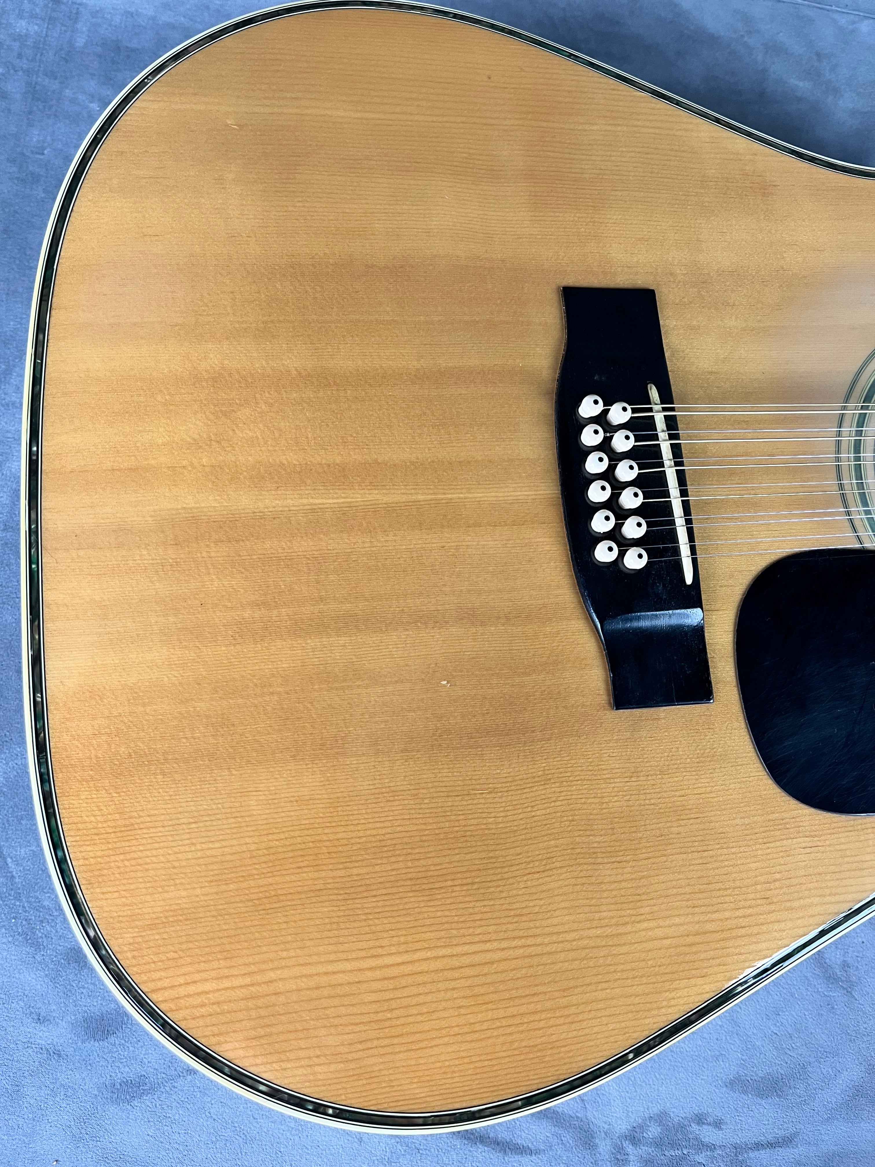 Yamaki YW-30 12 String Rare MIJ! Slotted Headstock 1971?