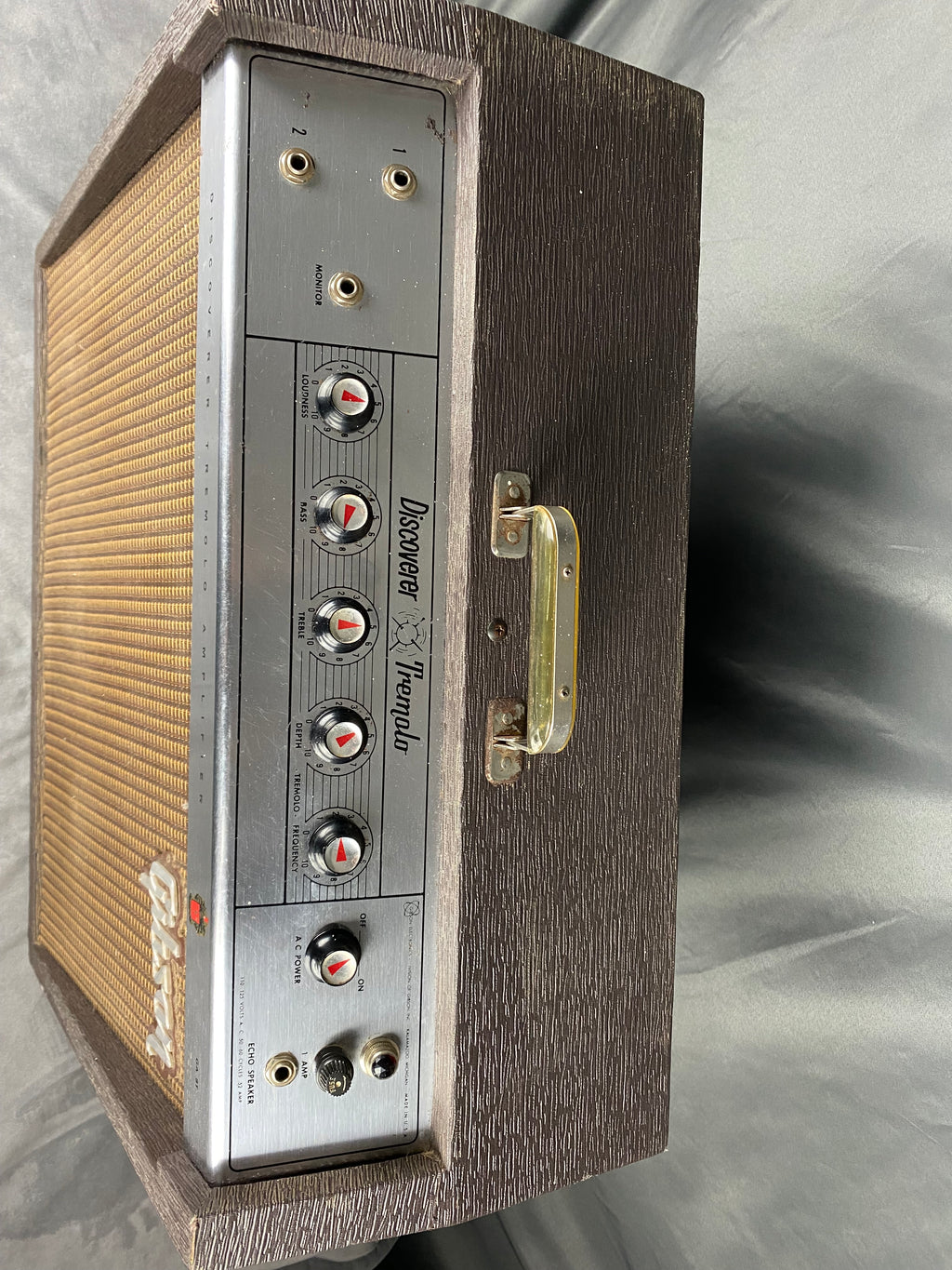 Gibson GA-8T Discoverer Tremolo Tube Amp Serviced 1964