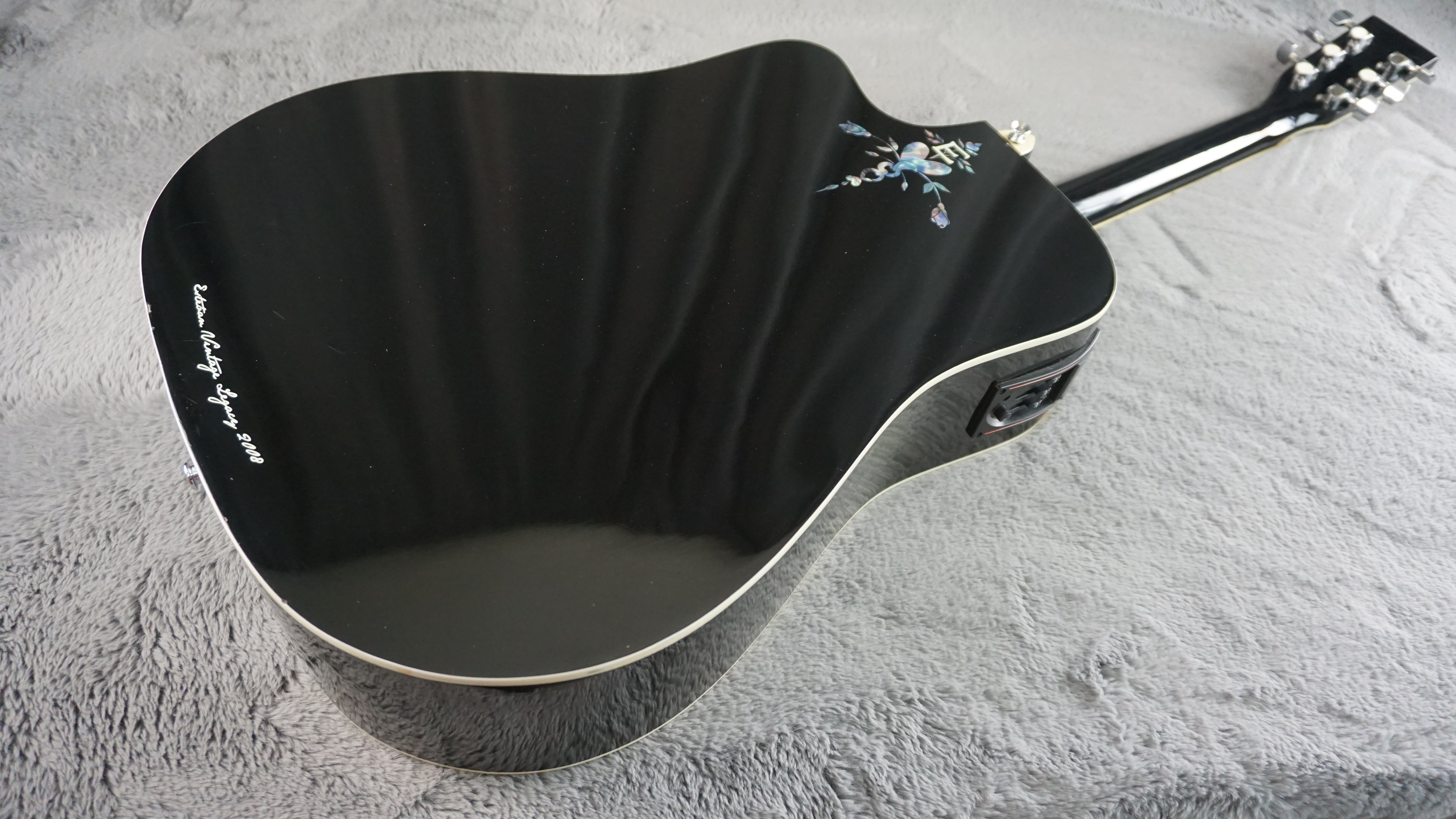 Esteban Vl-100 - Black Acoustic Guitar