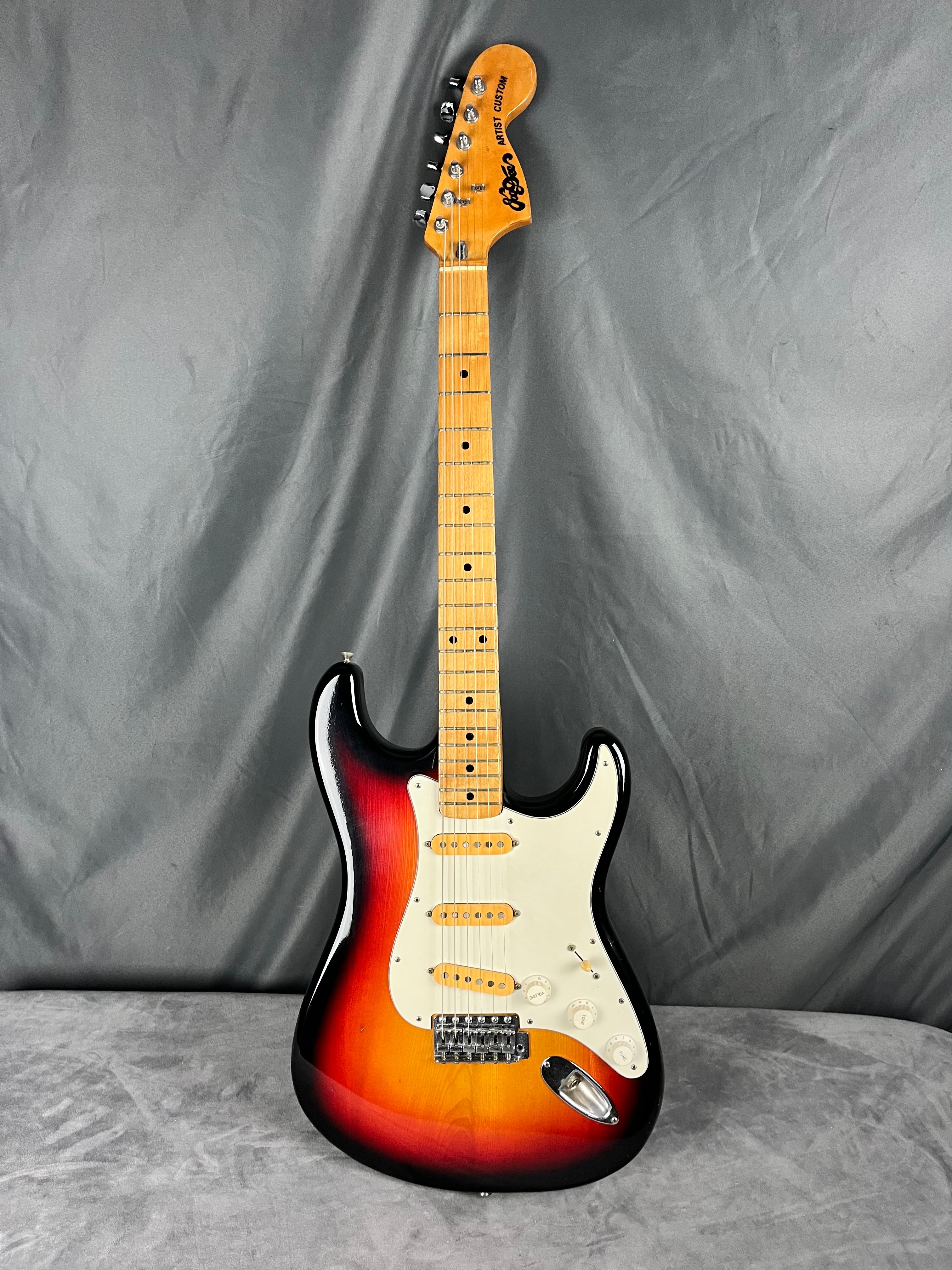 Daion JooDee Artist Custom JST-45YS Rare MIJ! Yamaki 1976 3 Tone burst