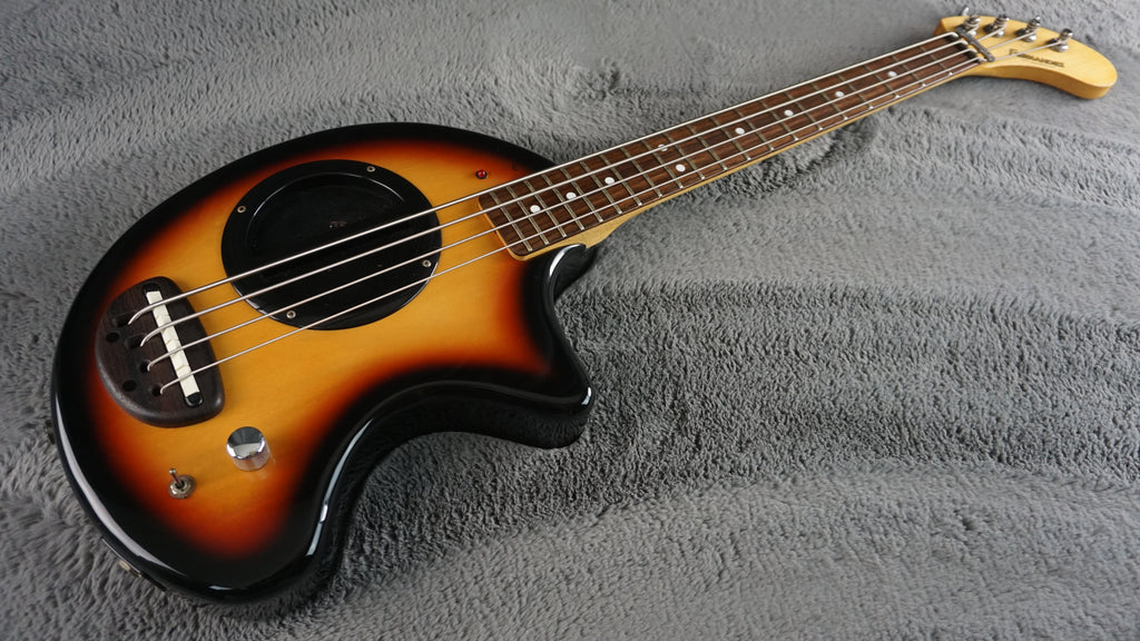 Fernandes Pie-ZO Bass - Sunburst w/ Built-in Speaker